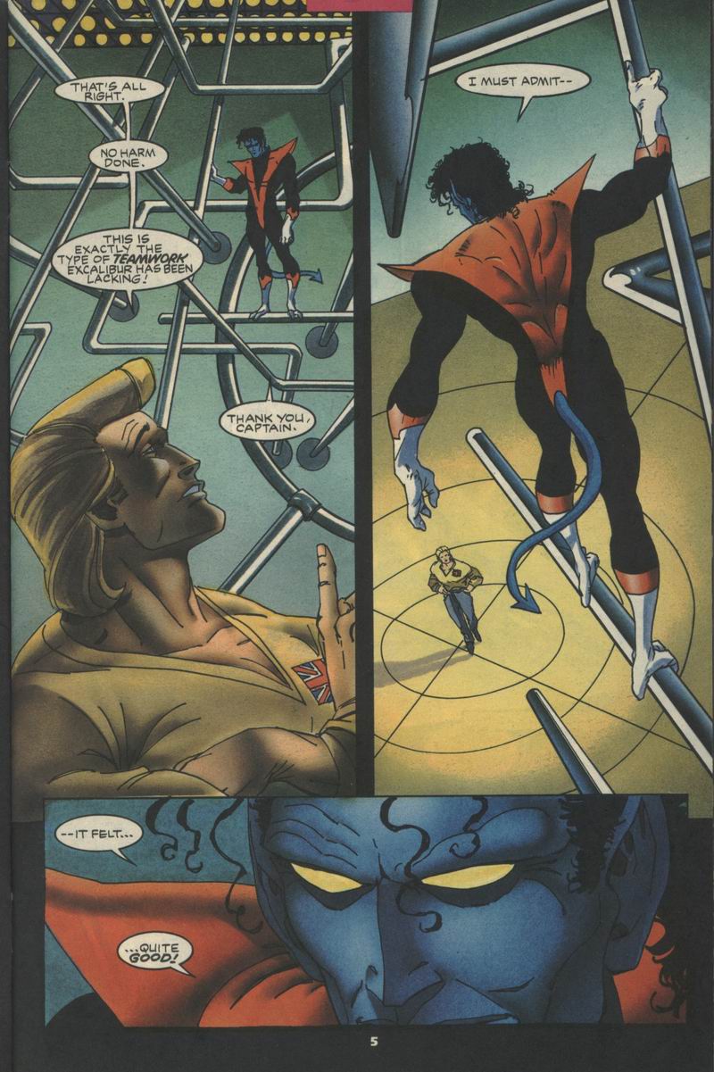 Read online Excalibur: The Possession comic -  Issue # Full - 7