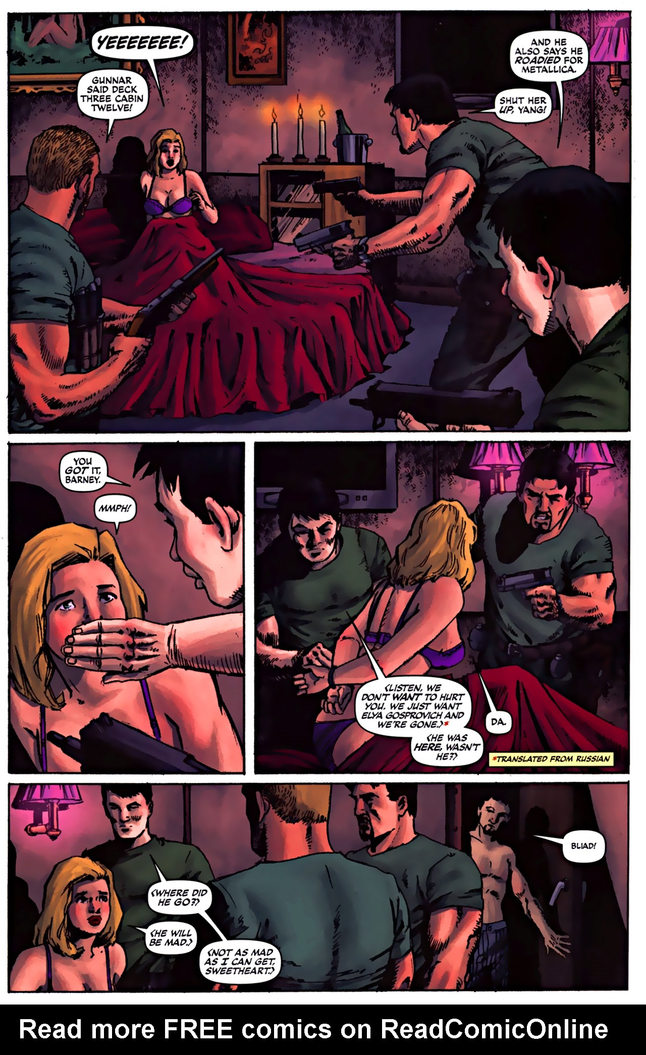 Read online The Expendables comic -  Issue #4 - 4