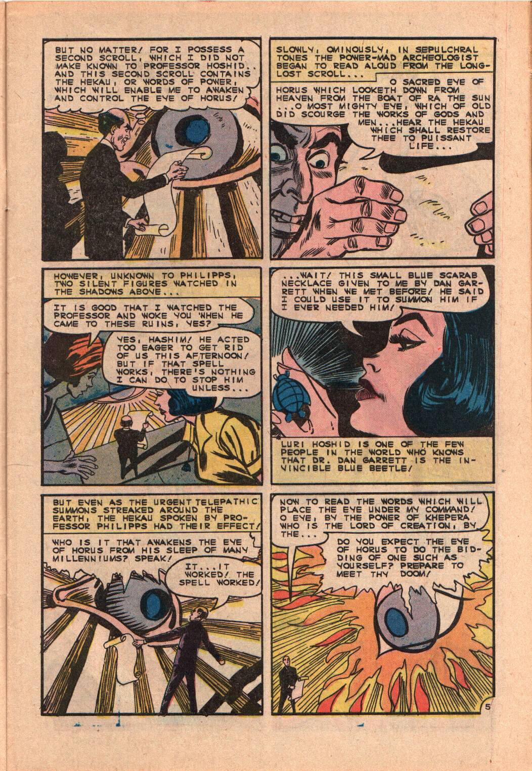 Read online Blue Beetle (1965) comic -  Issue #54 - 9