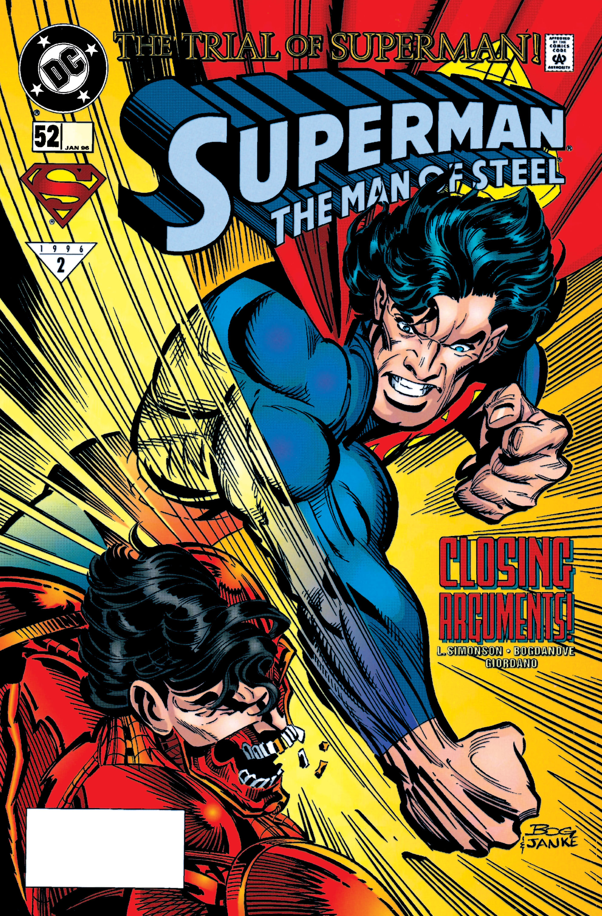 Read online Superman: The Man of Steel (1991) comic -  Issue #52 - 1