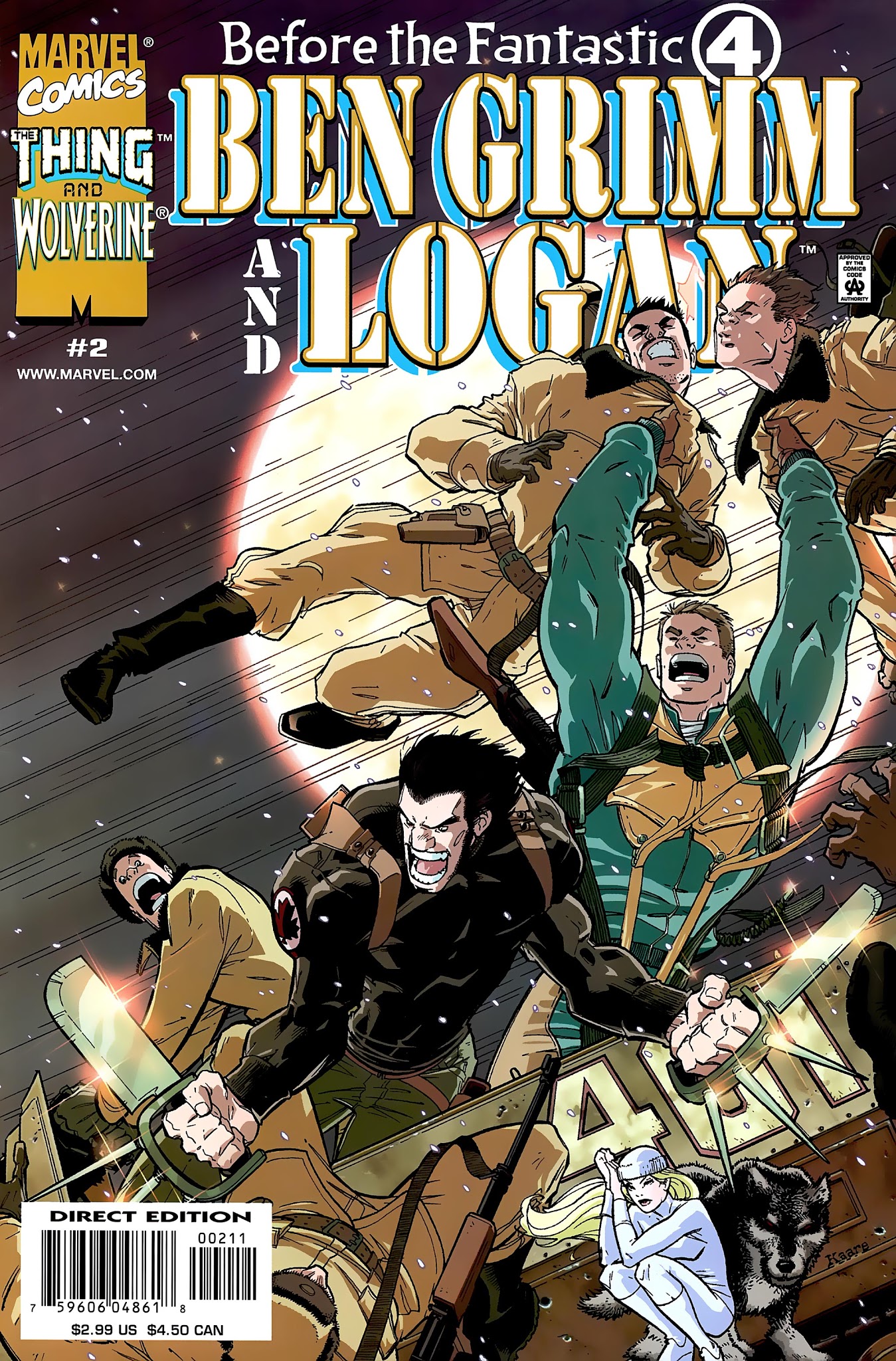 Read online Before the Fantastic Four: Ben Grimm and Logan comic -  Issue #2 - 1