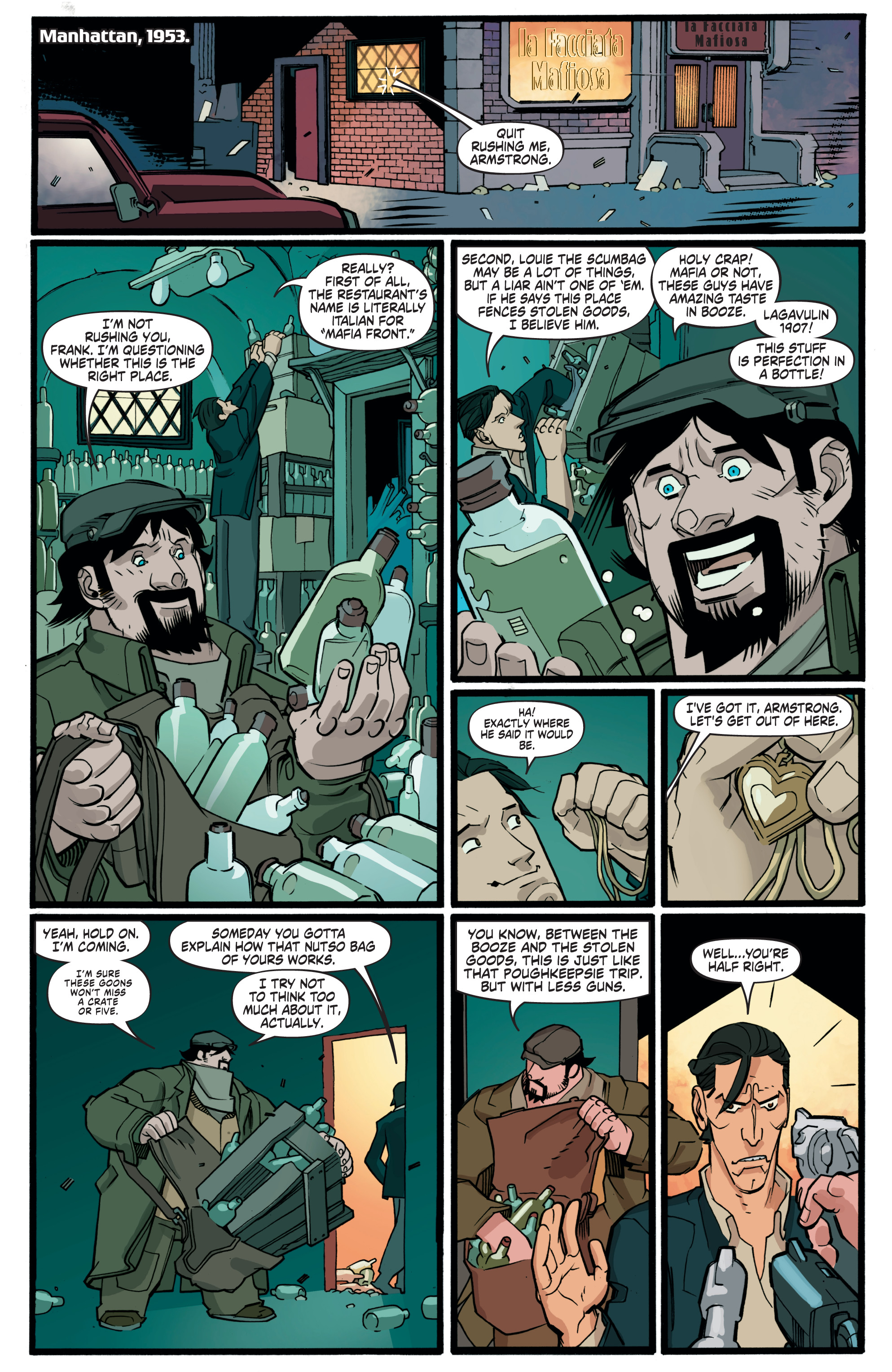 Read online A&A: The Adventures of Archer & Armstrong comic -  Issue #1 - 3