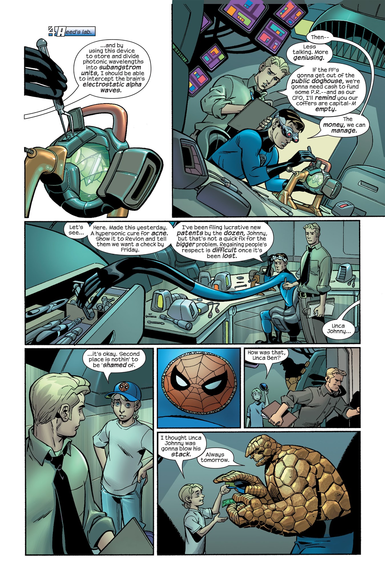 Read online Fantastic Four by Waid & Wieringo Ultimate Collection comic -  Issue # TPB 3 - 209
