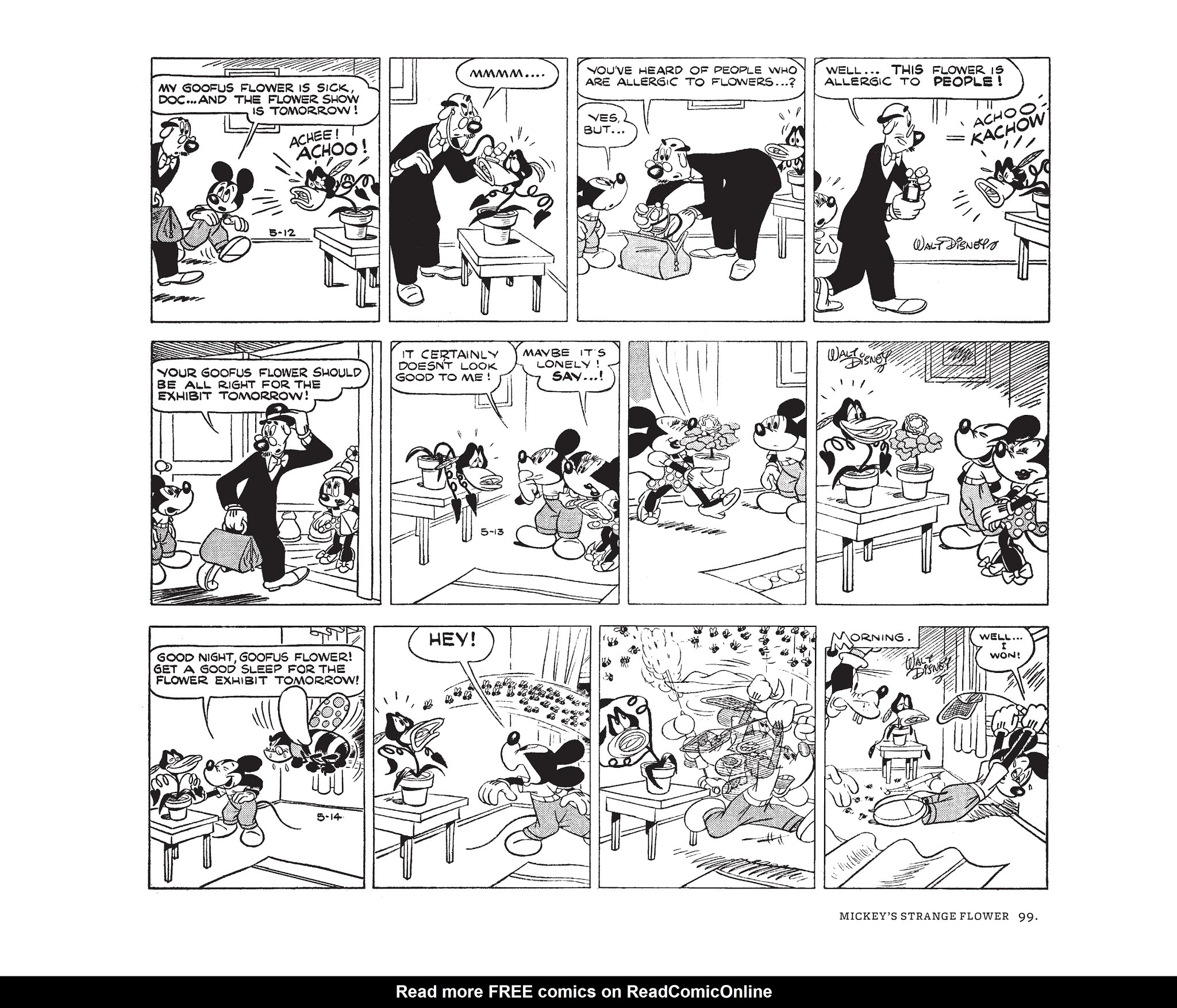 Read online Walt Disney's Mickey Mouse by Floyd Gottfredson comic -  Issue # TPB 9 (Part 1) - 99