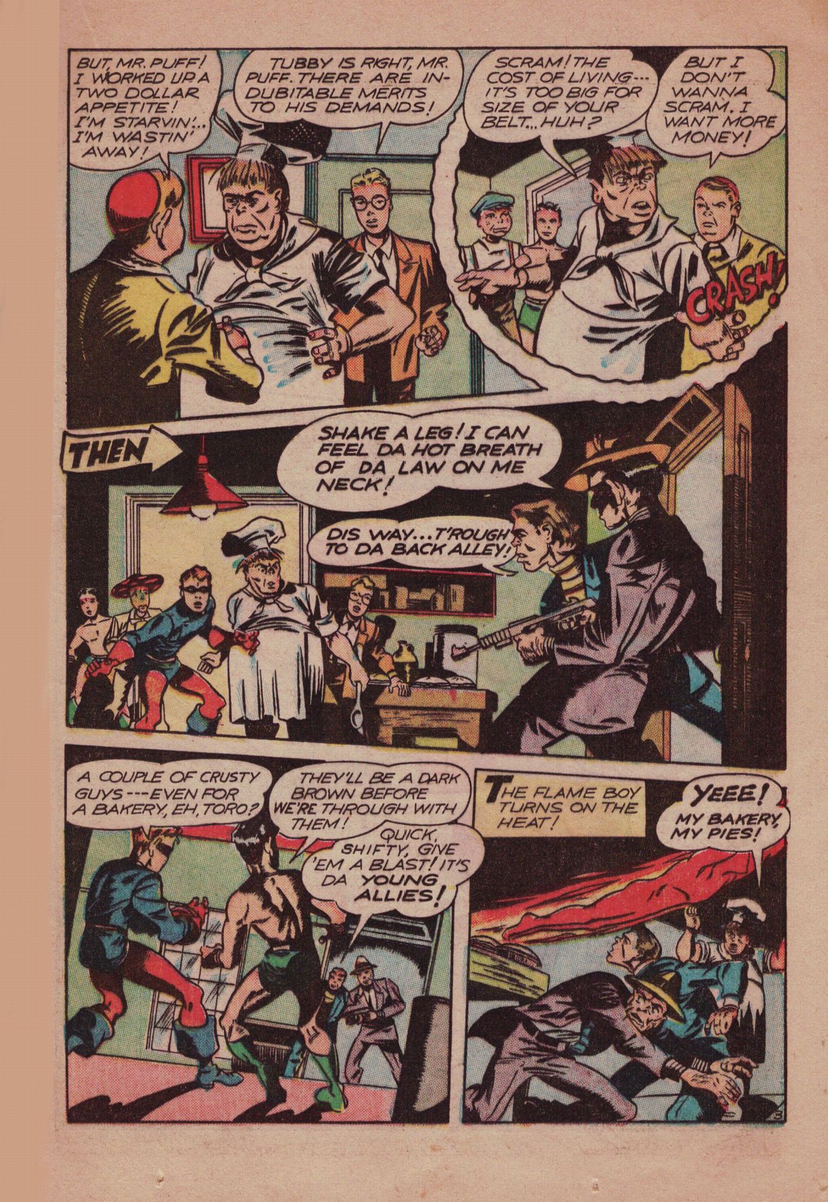 Read online Young Allies Comics comic -  Issue #20 - 23