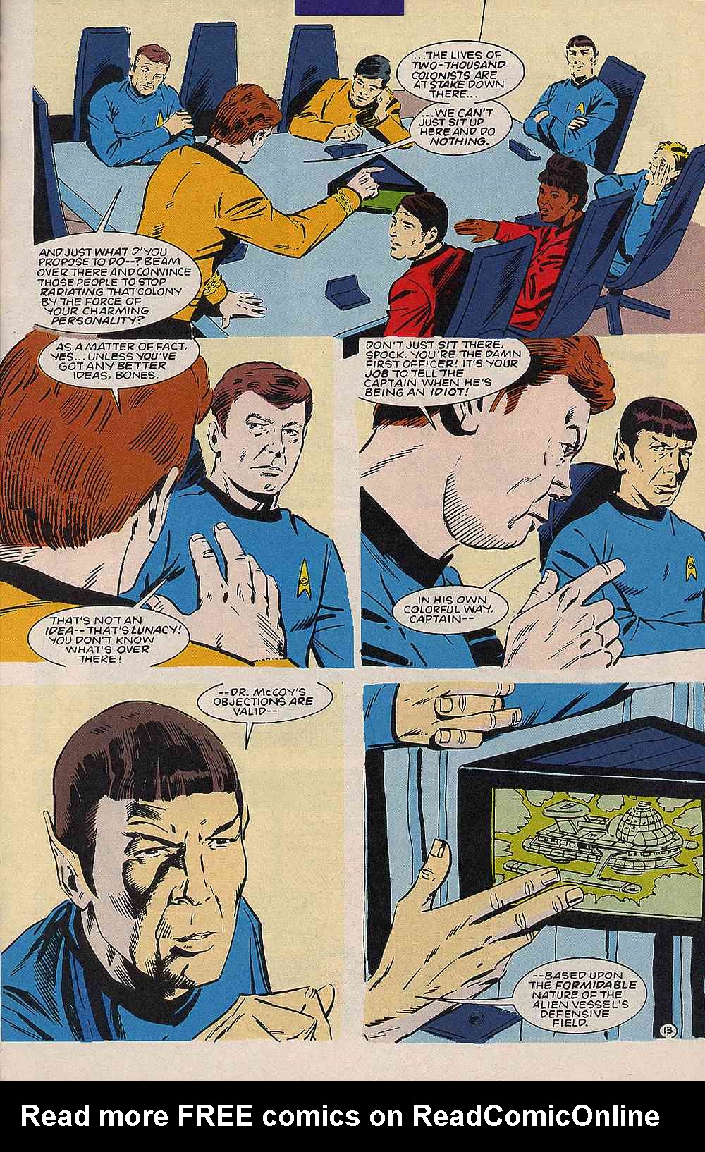 Read online Star Trek (1989) comic -  Issue #59 - 14