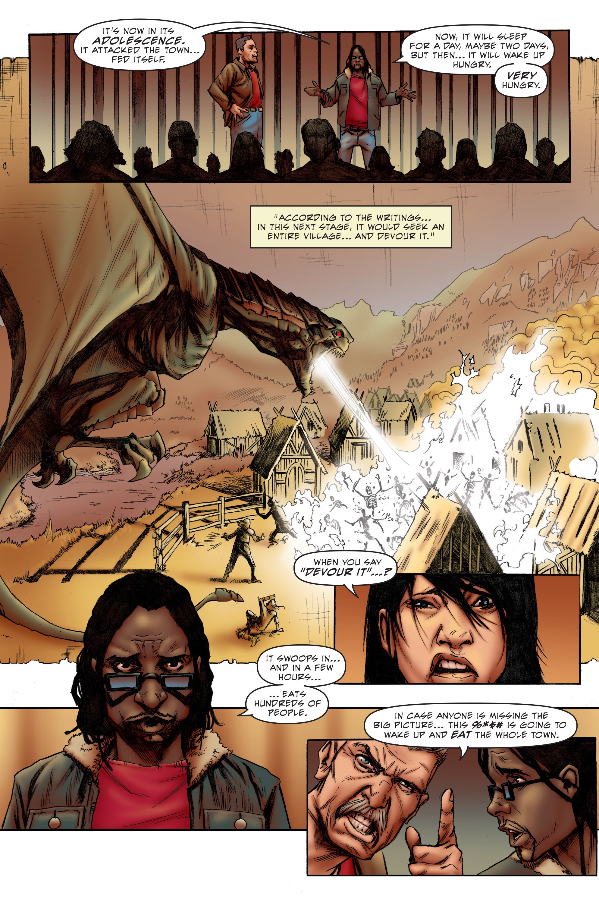 Read online A Town Called Dragon comic -  Issue #4 - 10