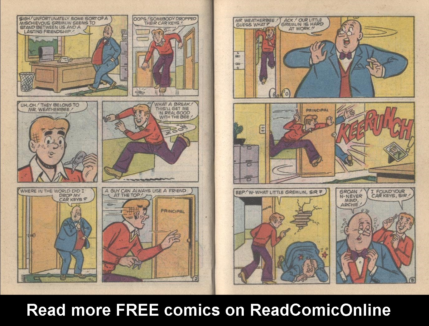 Read online Archie...Archie Andrews, Where Are You? Digest Magazine comic -  Issue #54 - 16