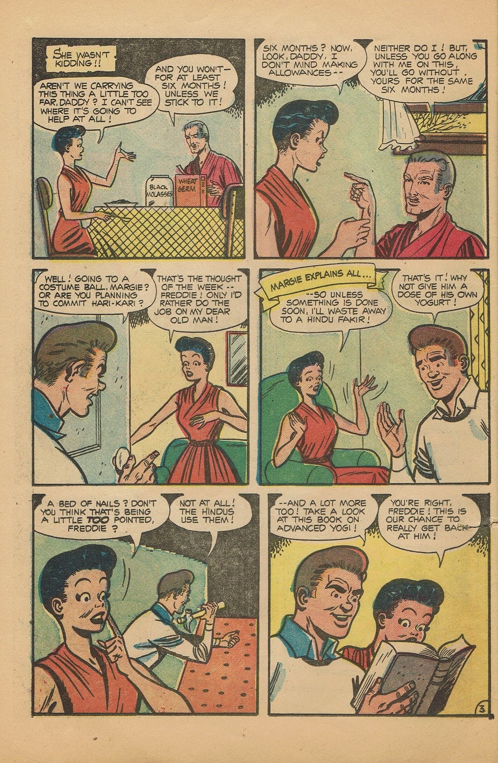 Read online My Little Margie (1954) comic -  Issue #7 - 13