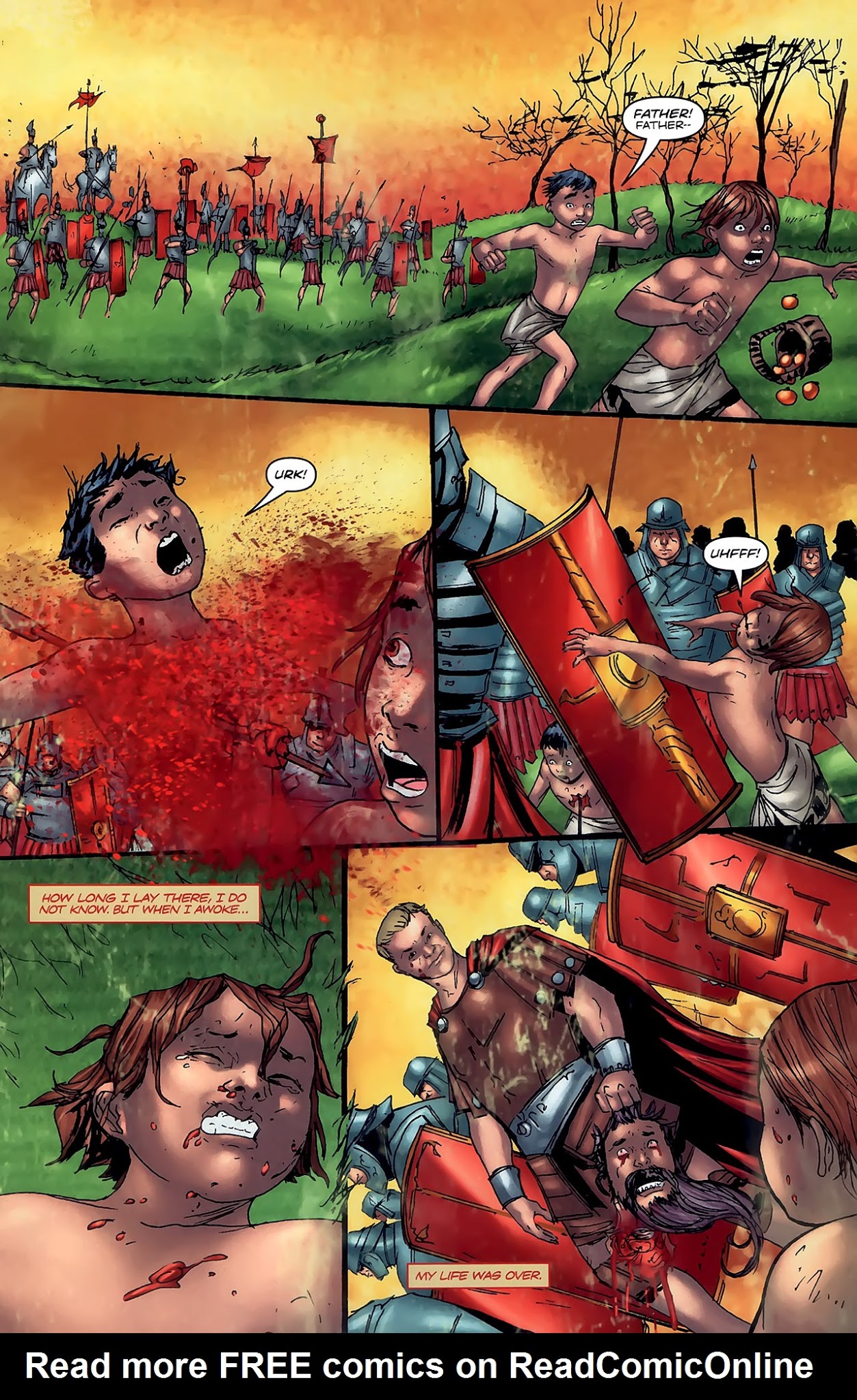 Read online Spartacus comic -  Issue #1 - 6