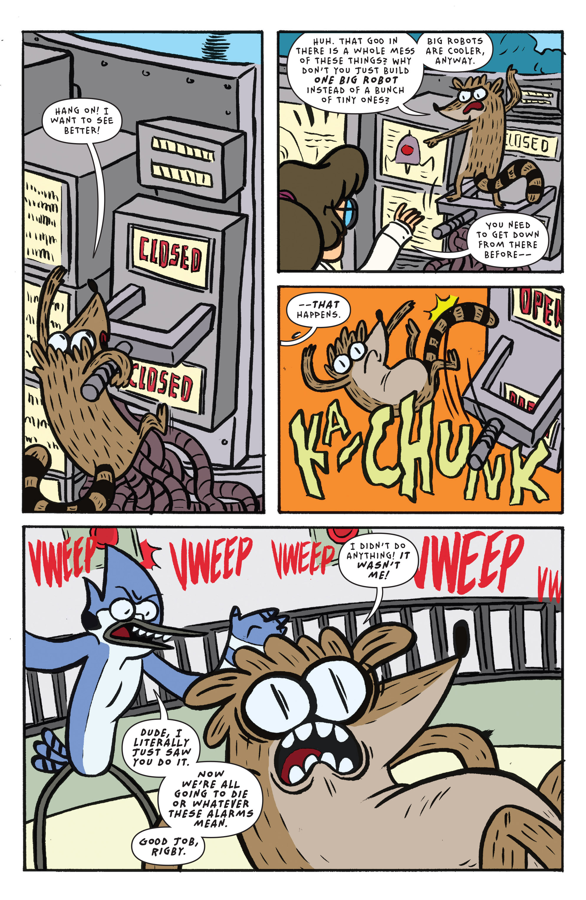 Read online Regular Show comic -  Issue #21 - 7