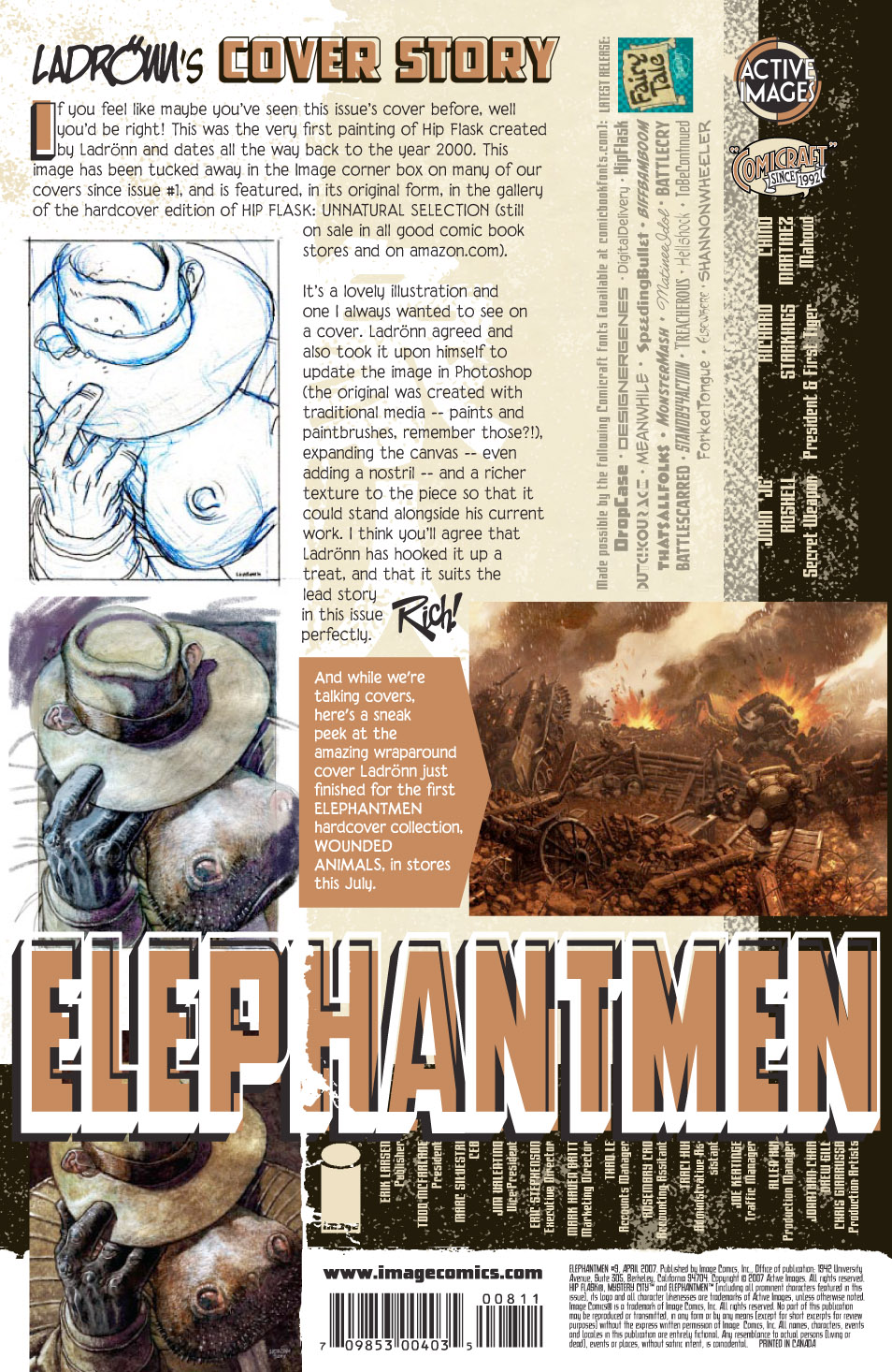 Read online Elephantmen comic -  Issue #9 - 3