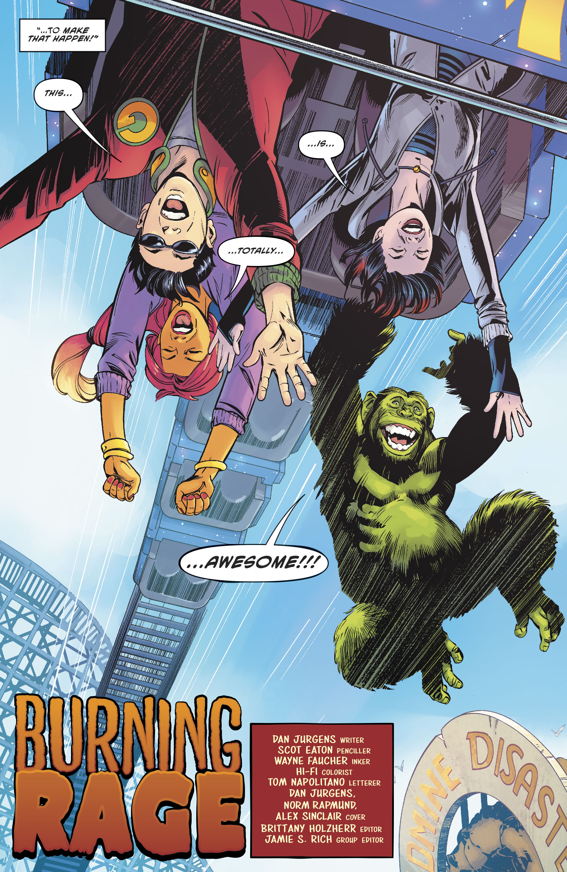 Read online Titans: Burning Rage comic -  Issue #4 - 4
