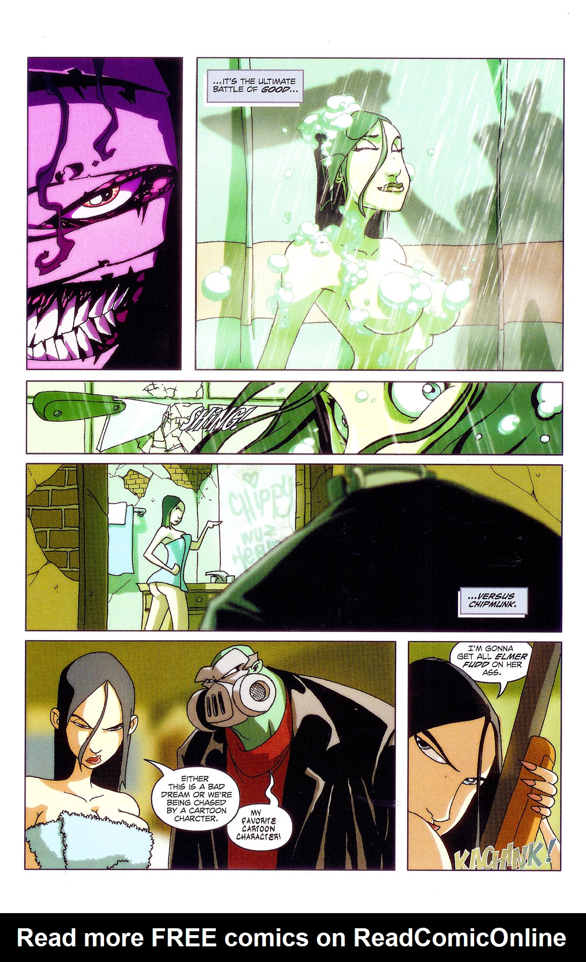 Read online Hack/Slash: Trailers comic -  Issue #1 - 7