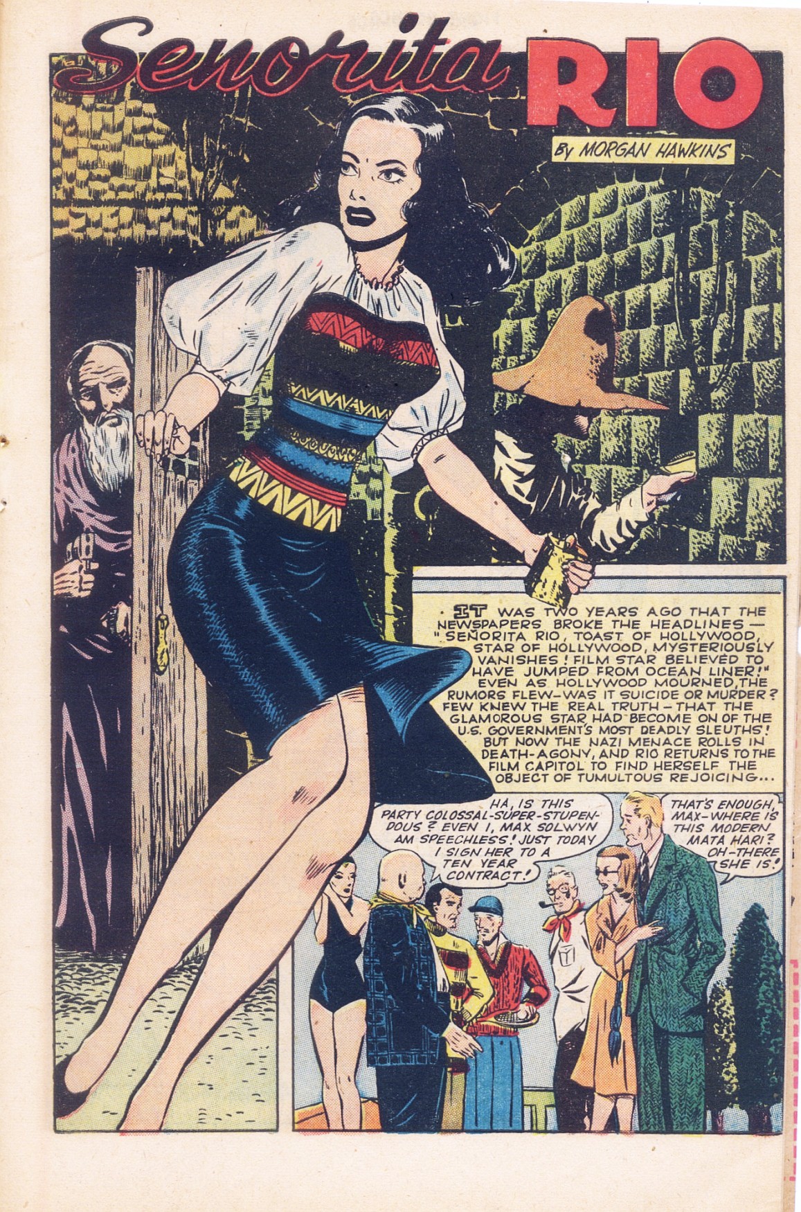 Read online Fight Comics comic -  Issue #37 - 41