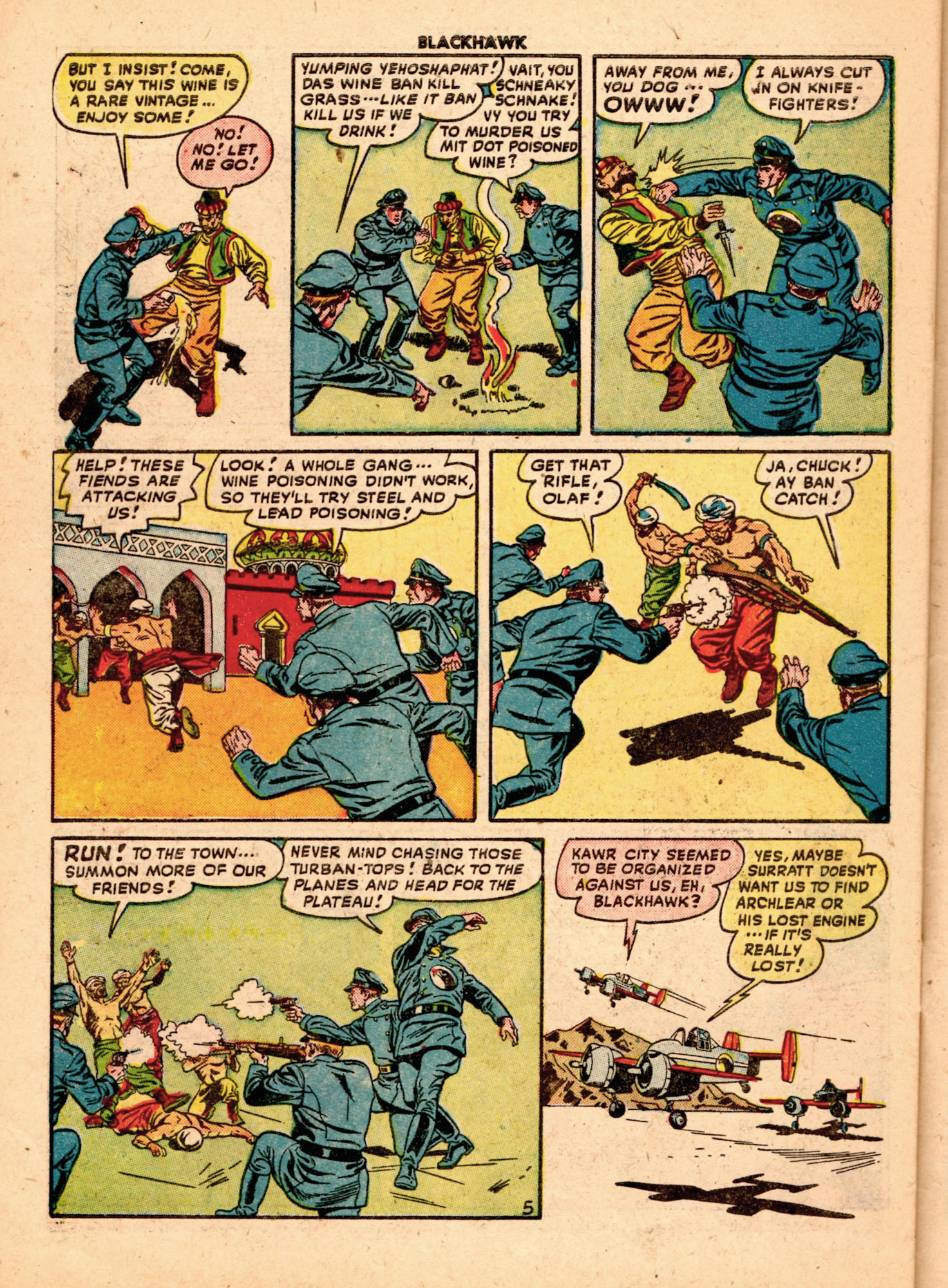 Read online Blackhawk (1957) comic -  Issue #21 - 40