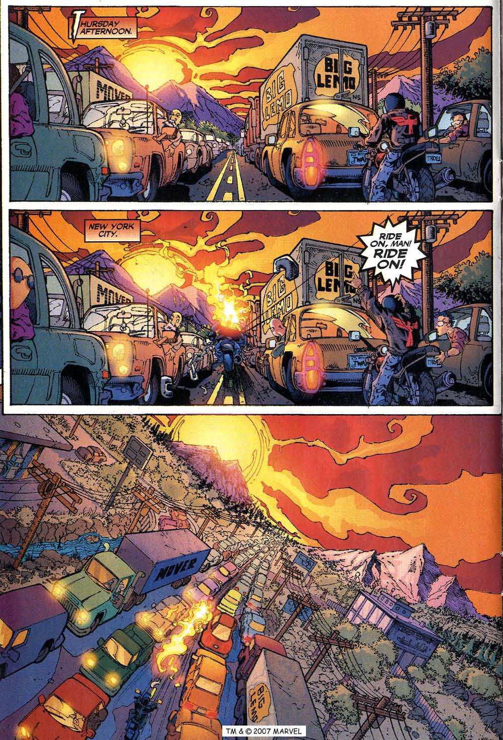 Read online Ghost Rider (2001) comic -  Issue #1 - 9