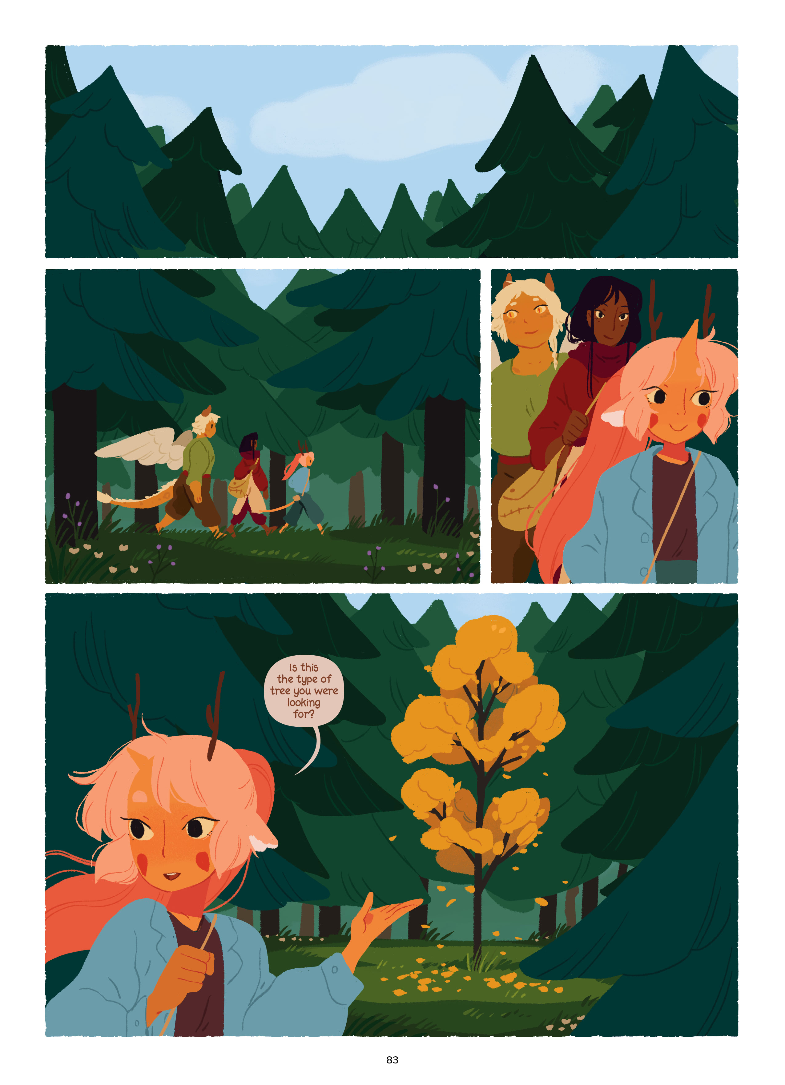 Read online The Tea Dragon Series comic -  Issue # The Tea Dragon Tapestry - 84