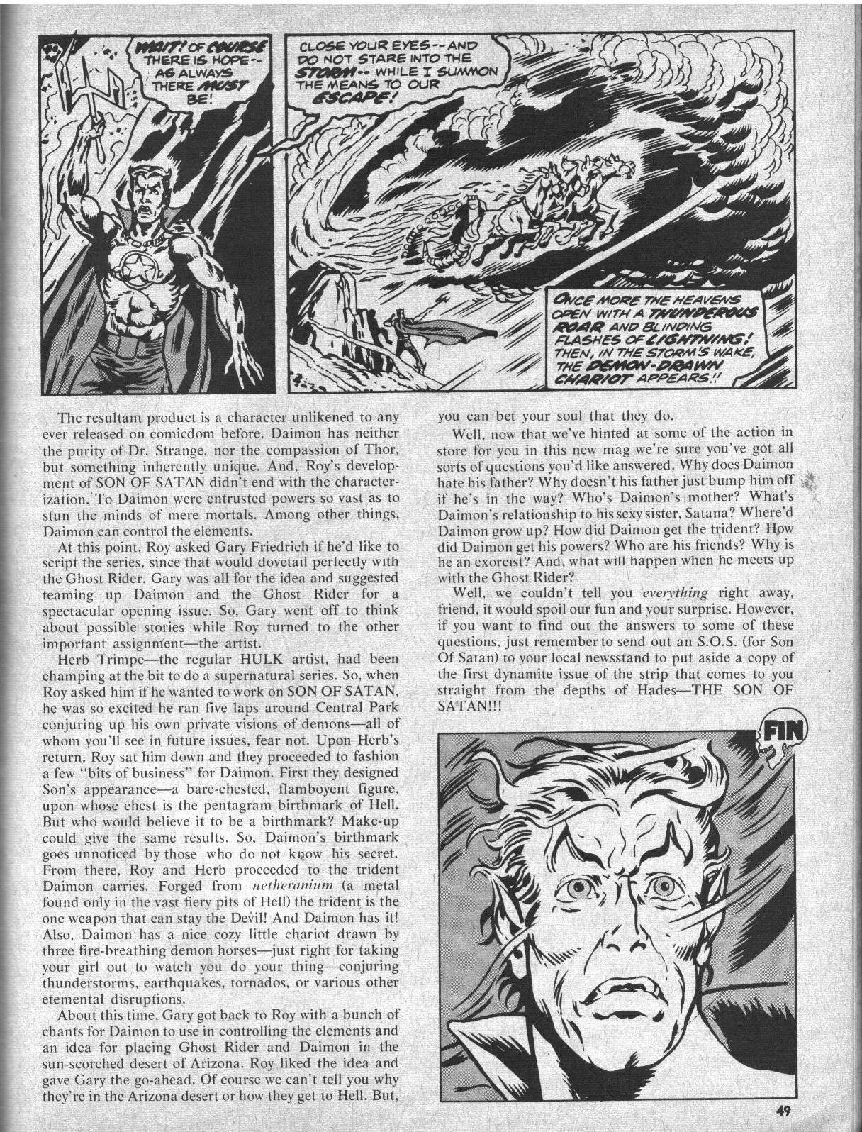 Read online Monsters Unleashed (1973) comic -  Issue #3 - 49