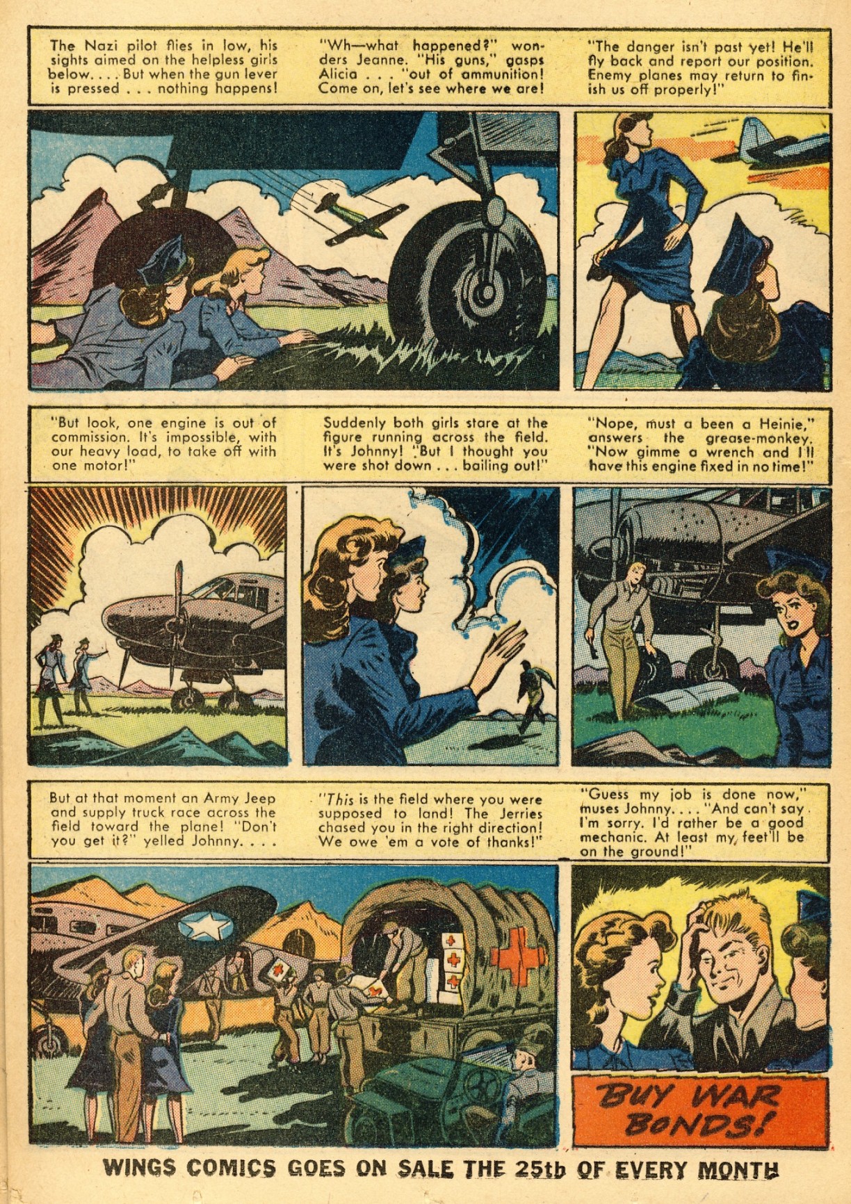 Read online Wings Comics comic -  Issue #40 - 42