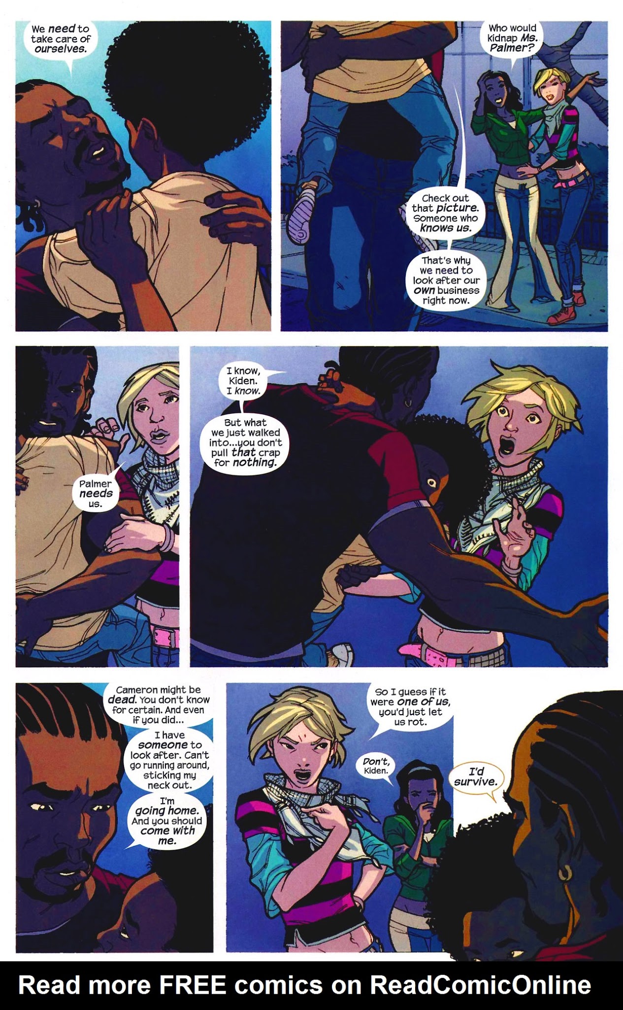 Read online NYX: No Way Home comic -  Issue #2 - 8