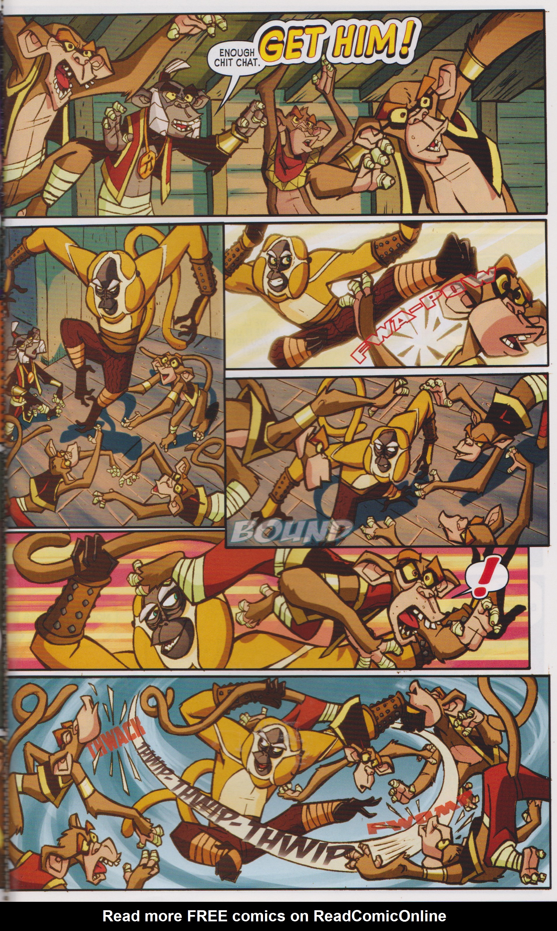 Read online Kung Fu Panda Everyone is Kung Fu Fighting comic -  Issue # TPB (Part 3) - 39