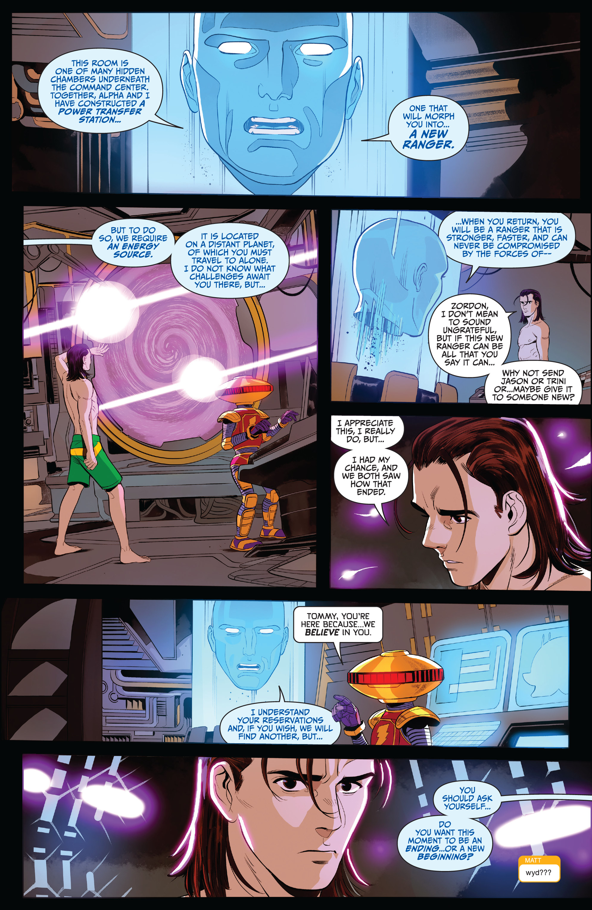 Read online Saban's Go Go Power Rangers comic -  Issue #25 - 18