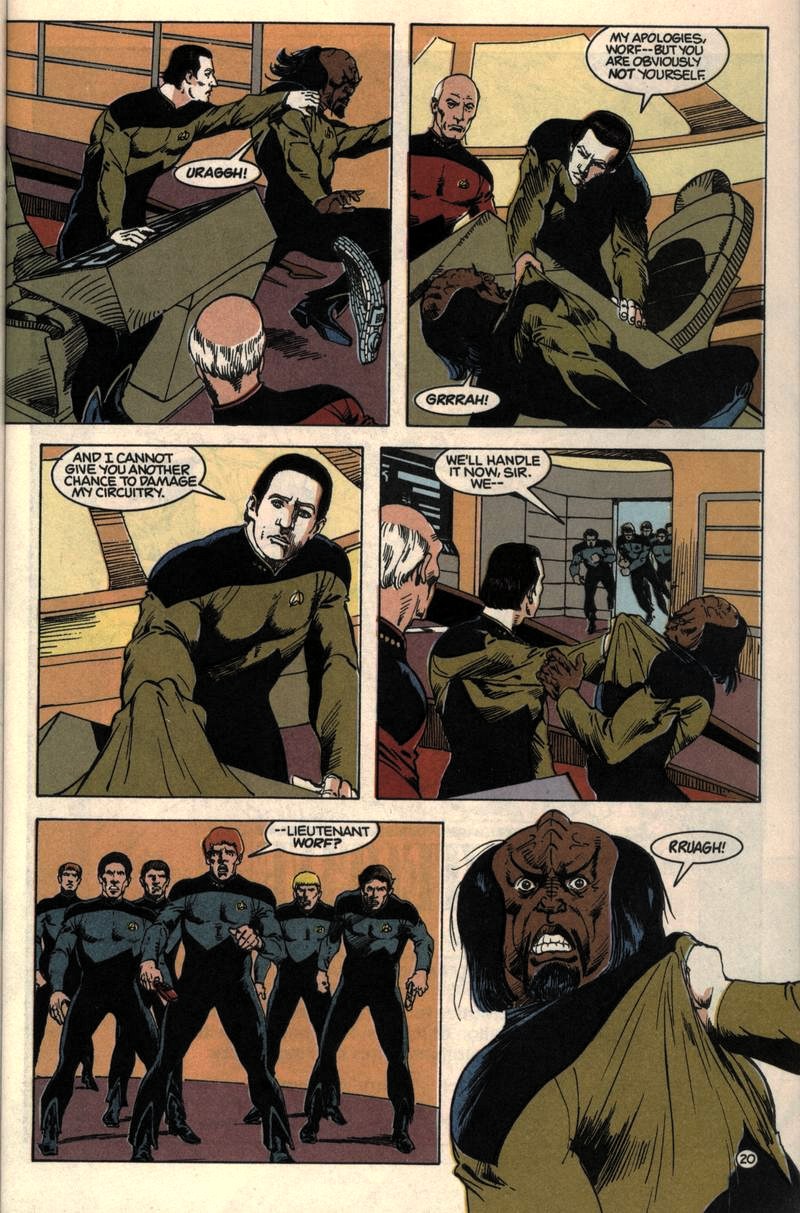 Read online Star Trek: The Next Generation (1989) comic -  Issue #16 - 21