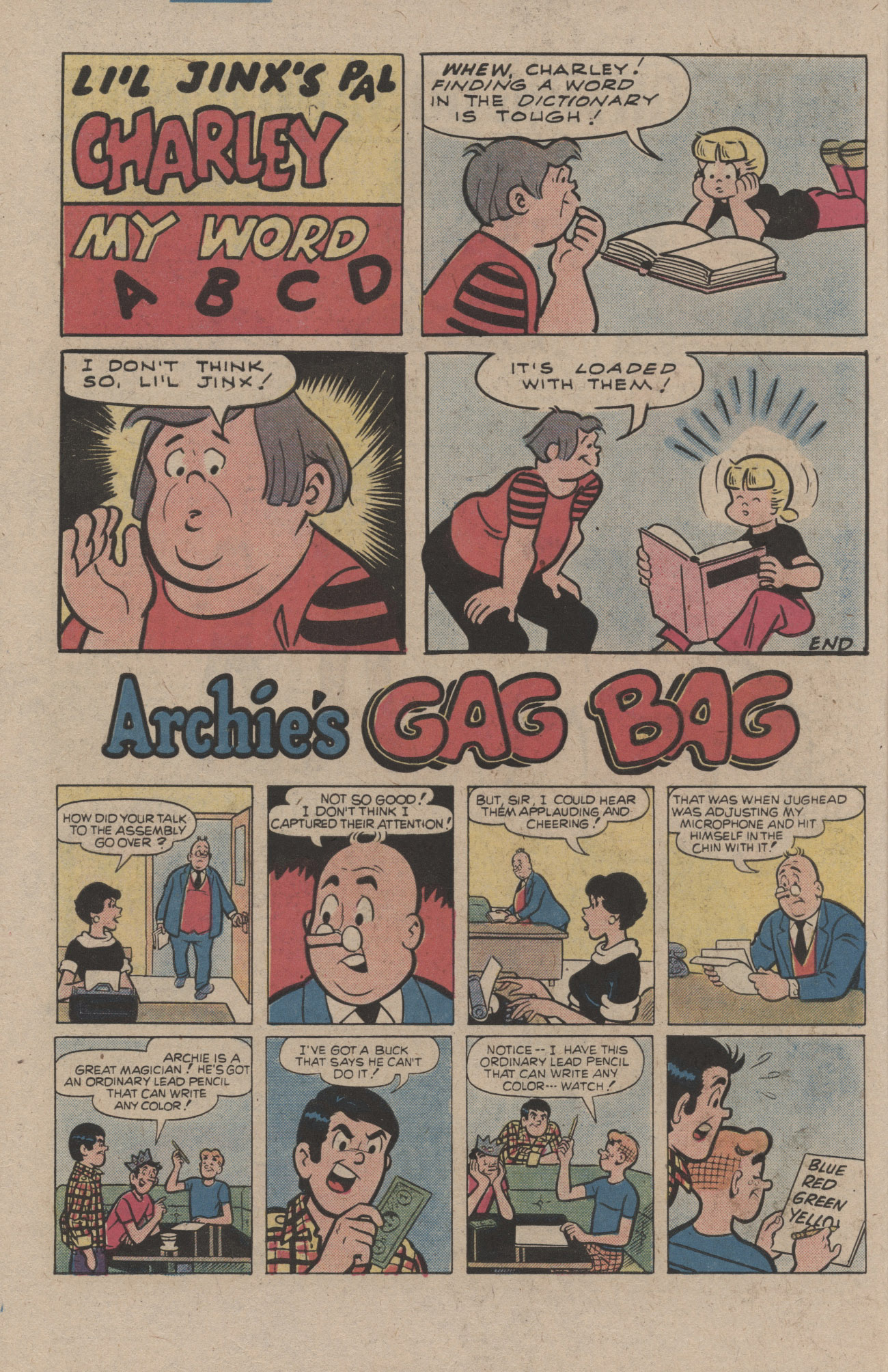 Read online Reggie and Me (1966) comic -  Issue #120 - 10