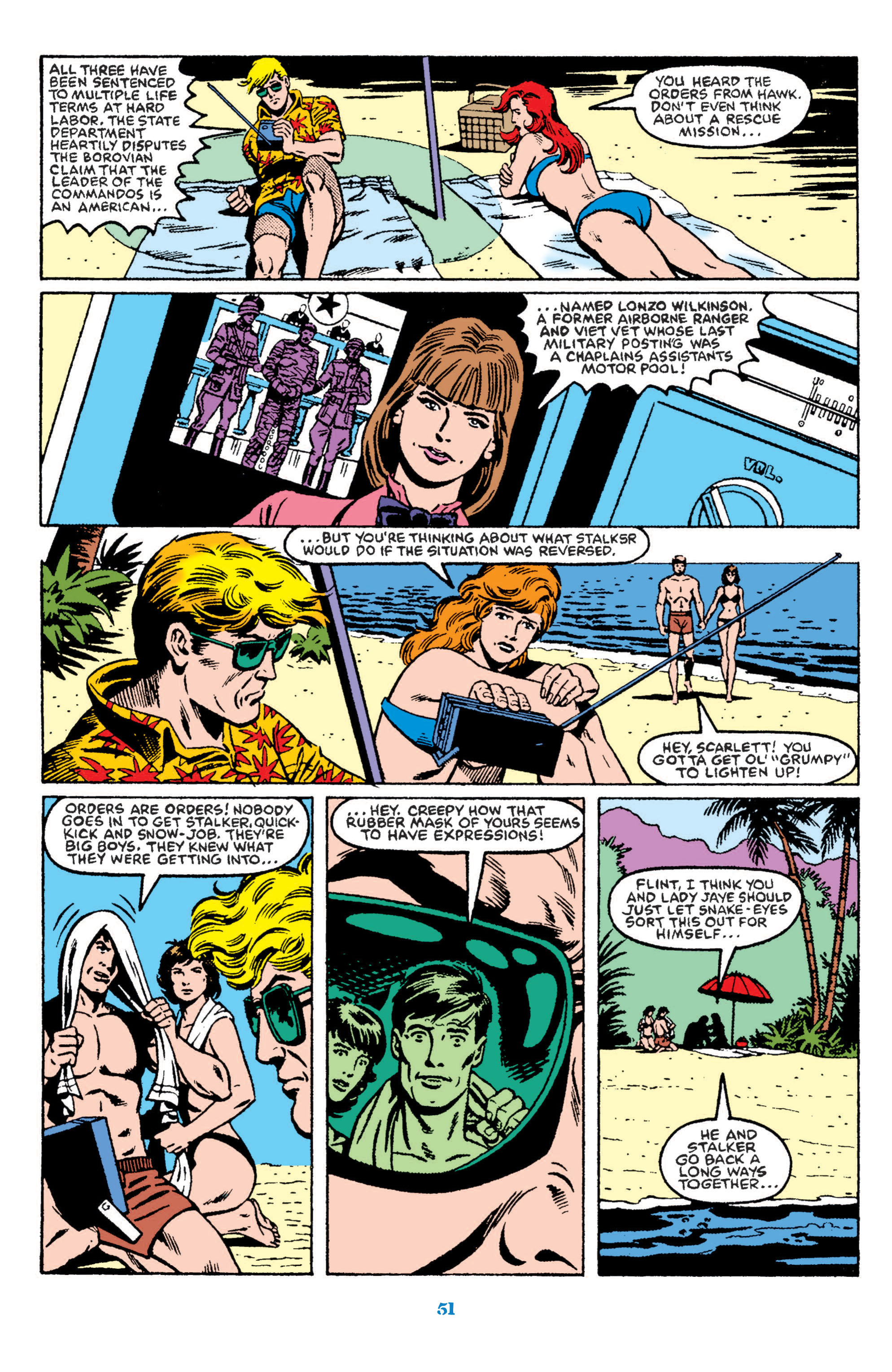 Read online Classic G.I. Joe comic -  Issue # TPB 7 (Part 1) - 52