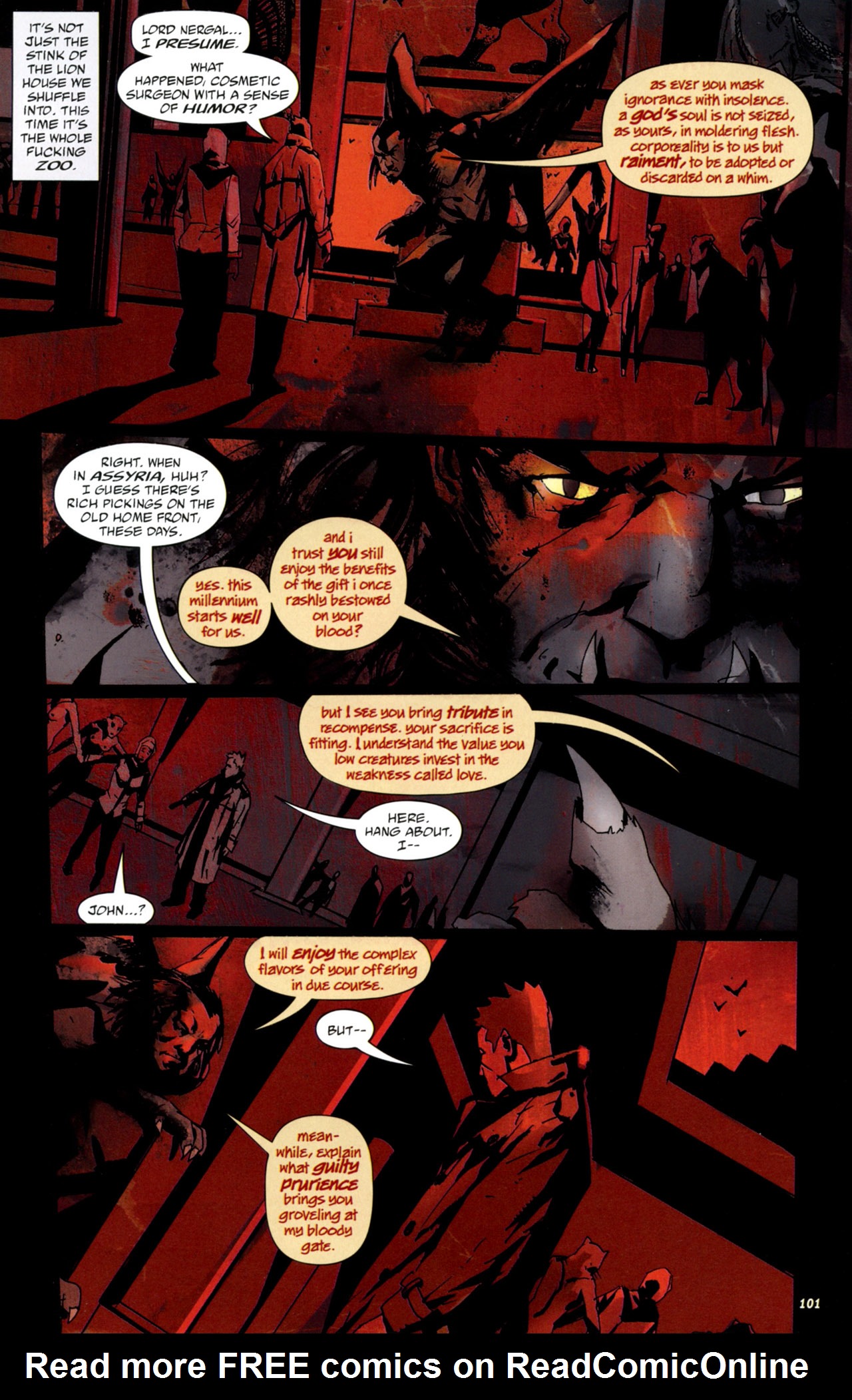 Read online John Constantine, Hellblazer: Pandemonium comic -  Issue # TPB - 104