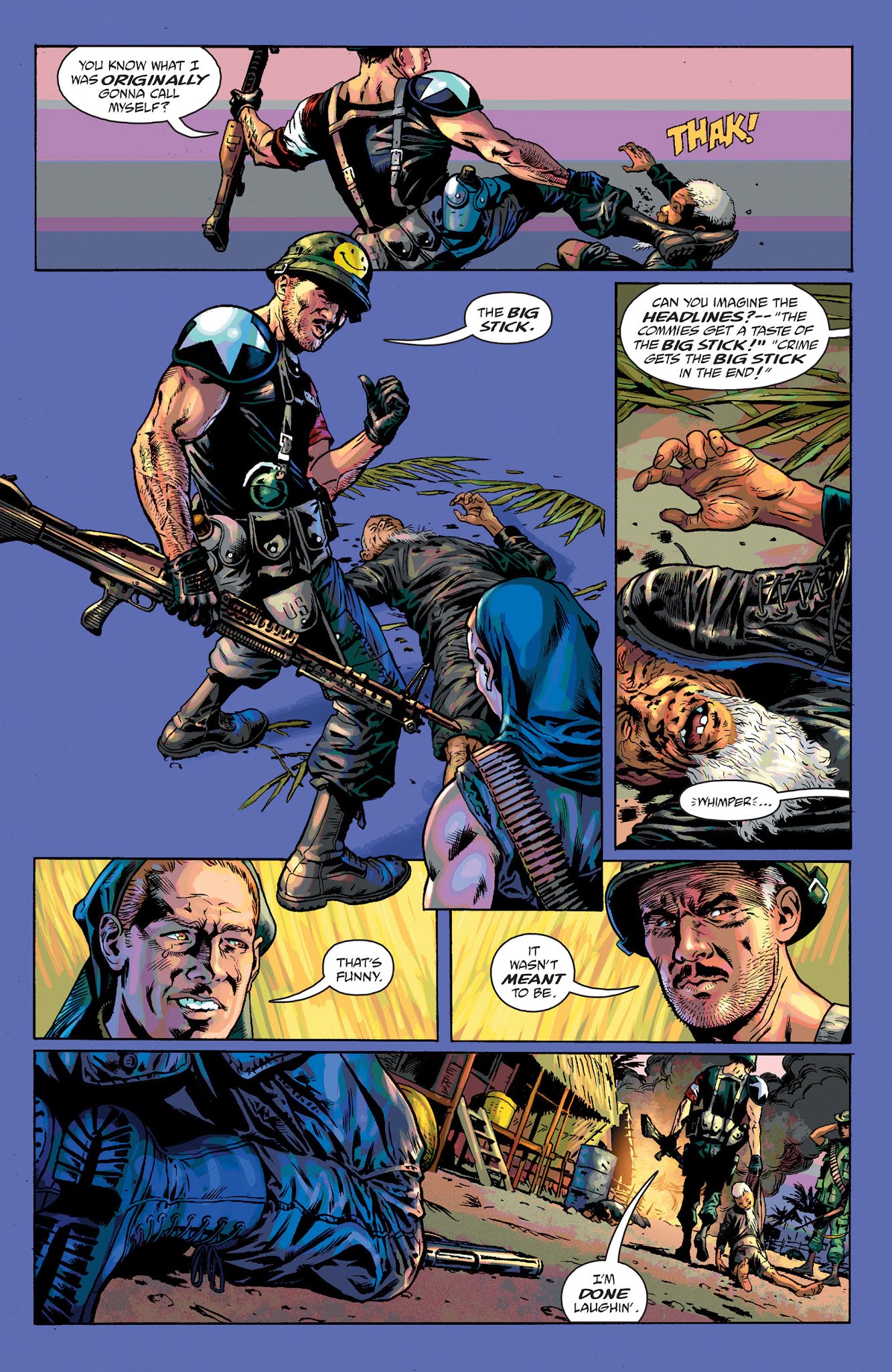 Read online Before Watchmen: Comedian comic -  Issue #5 - 12