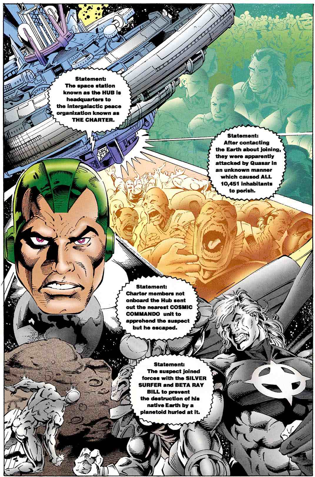 Read online Cosmic Powers Unlimited comic -  Issue #4 - 4