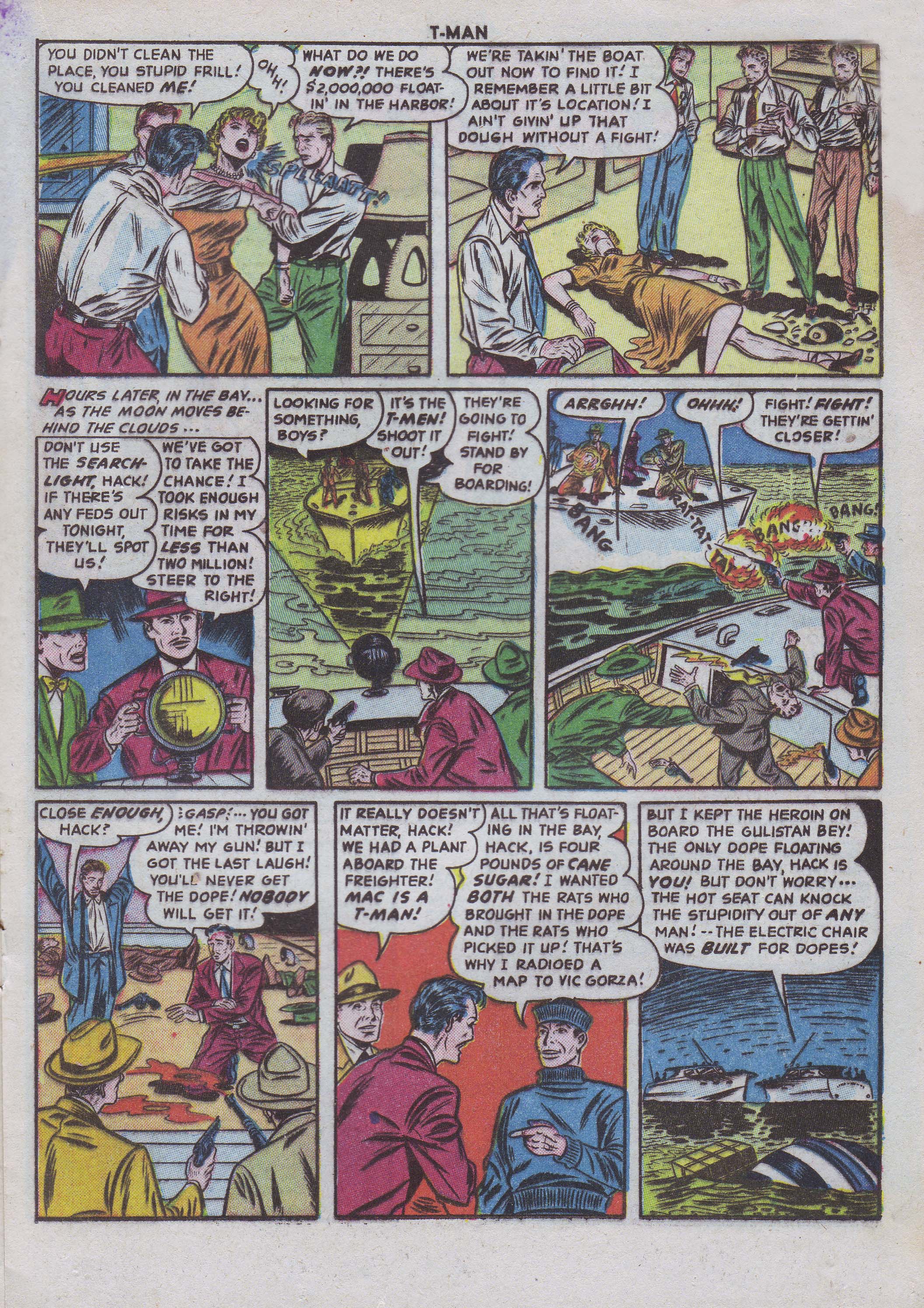 Read online T-Man: World Wide Trouble Shooter comic -  Issue #8 - 17