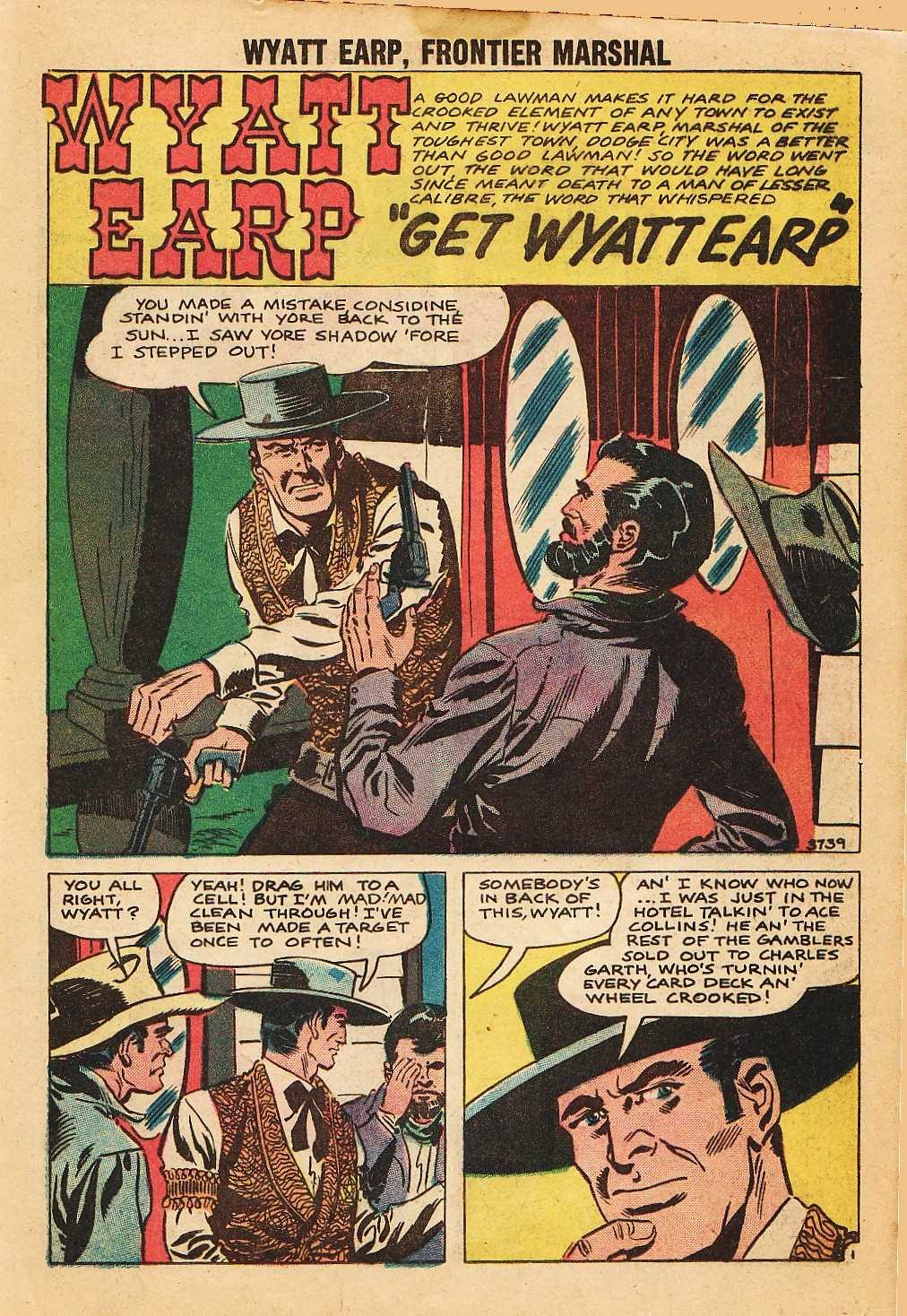 Read online Wyatt Earp Frontier Marshal comic -  Issue #24 - 17