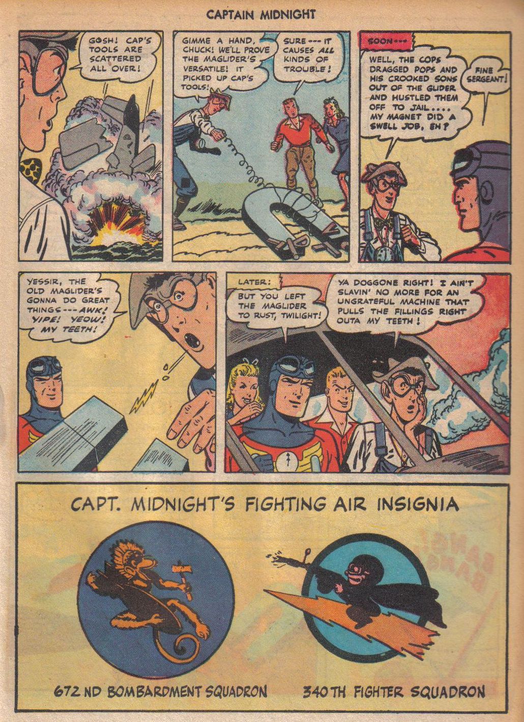 Read online Captain Midnight (1942) comic -  Issue #42 - 31