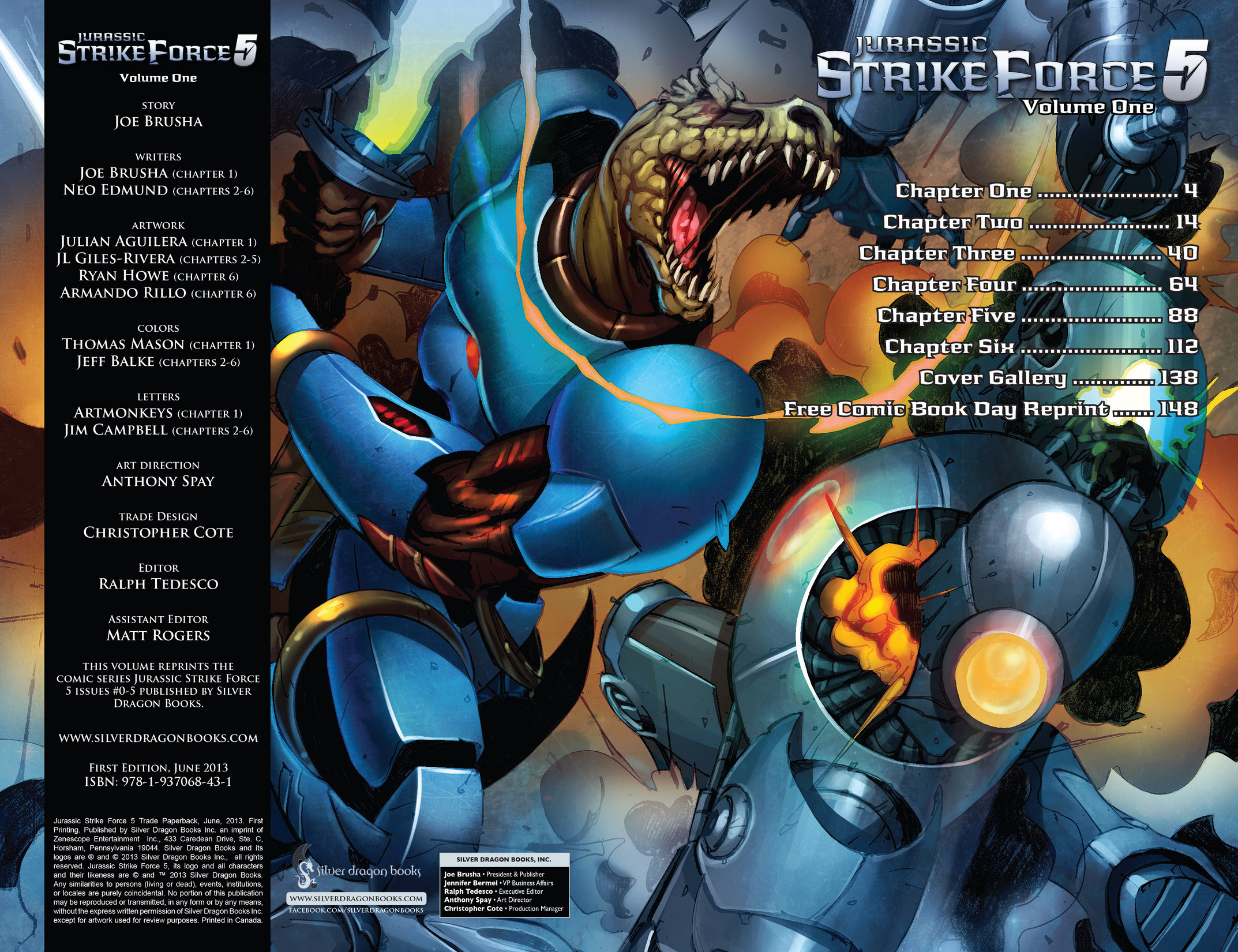 Read online Jurassic StrikeForce 5 comic -  Issue # _TPB - 3