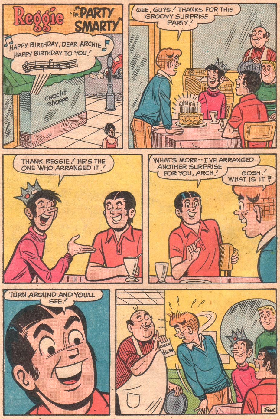 Read online Reggie and Me (1966) comic -  Issue #53 - 38