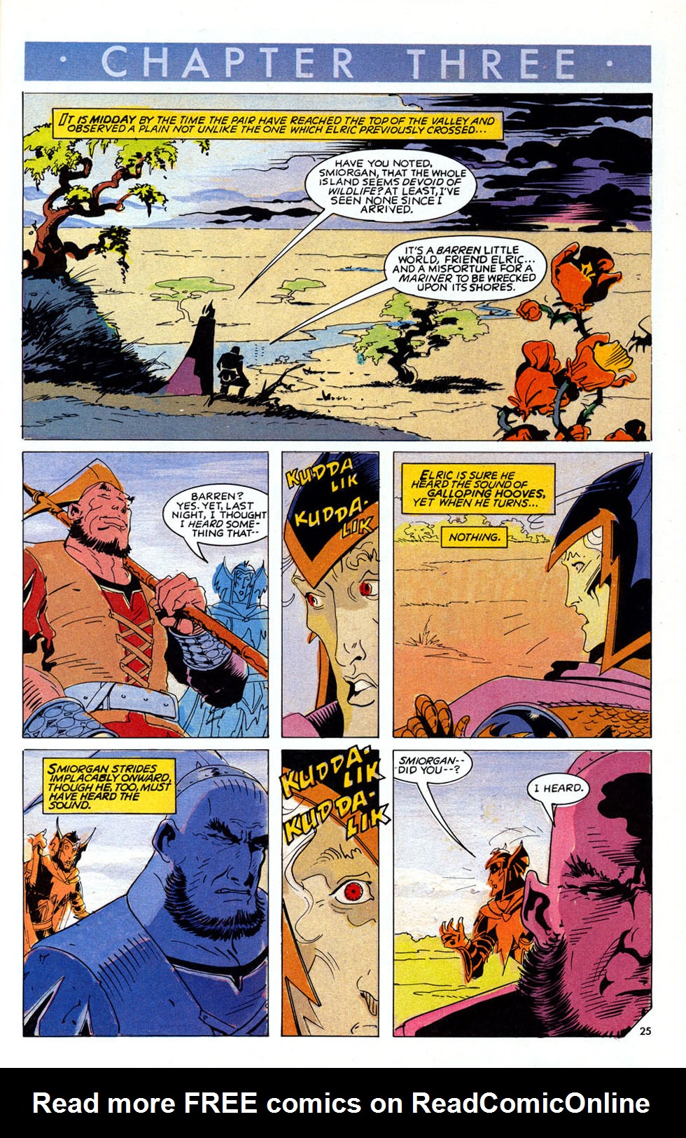 Read online Elric: Sailor on the Seas of Fate comic -  Issue #4 - 31