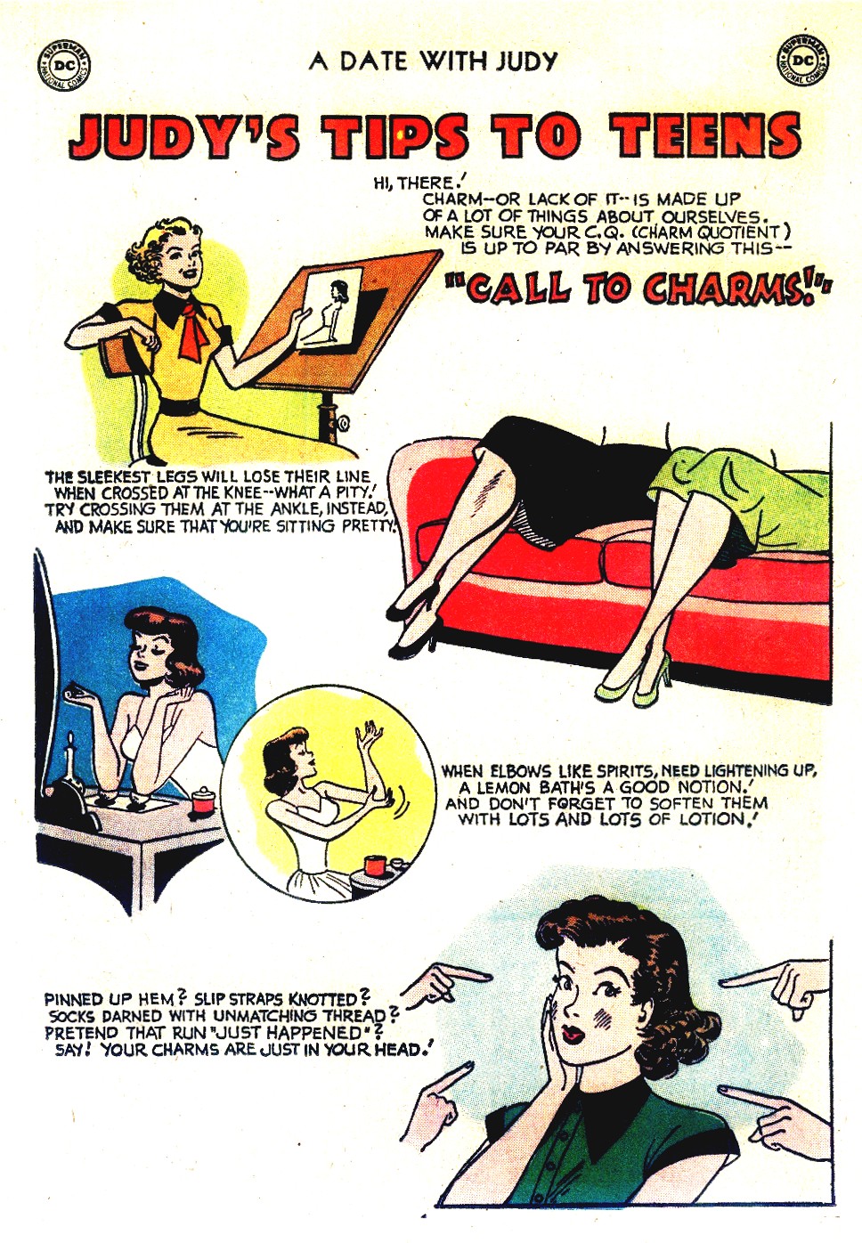 Read online A Date with Judy comic -  Issue #66 - 16