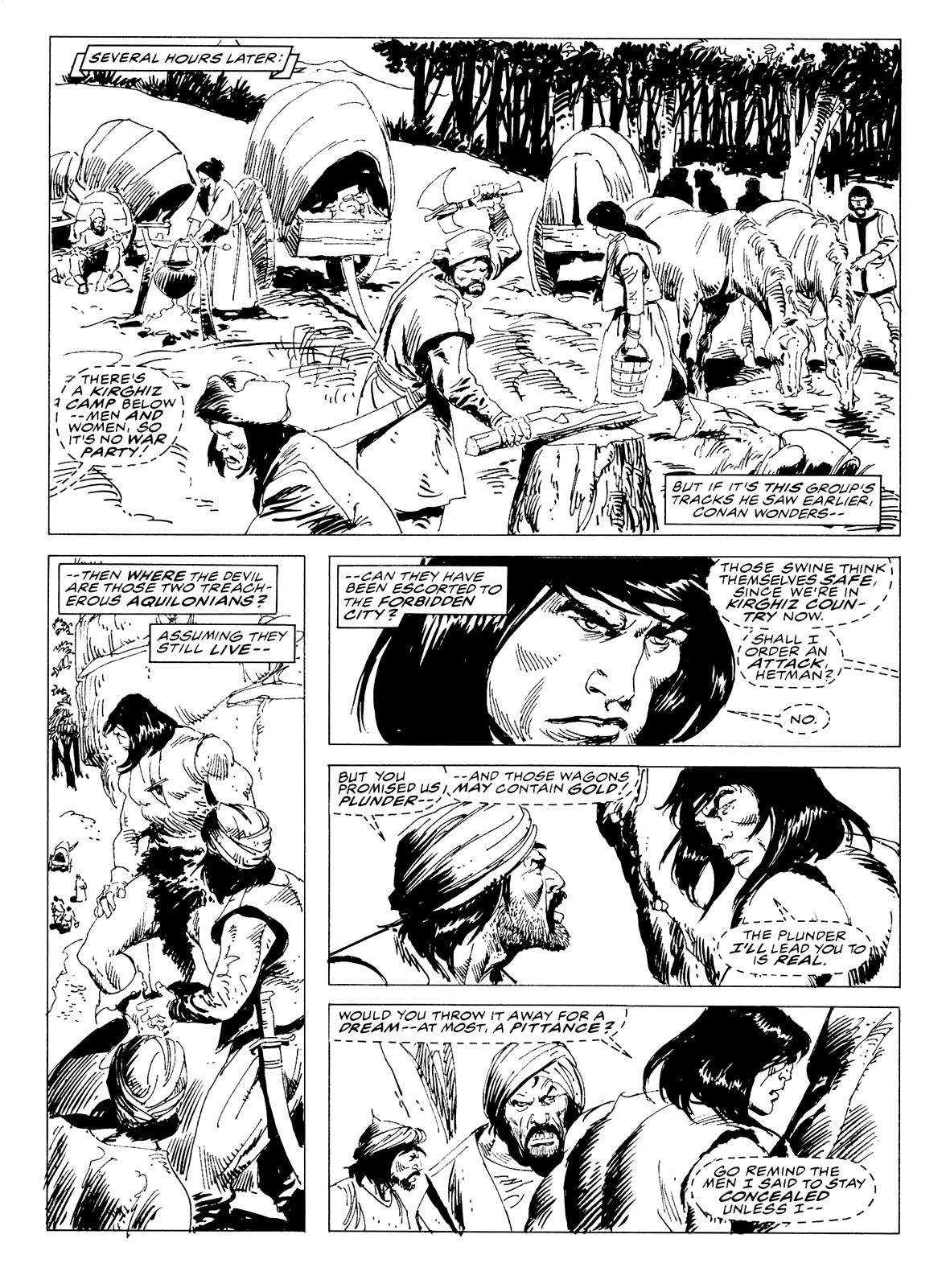 Read online The Savage Sword Of Conan comic -  Issue #234 - 18