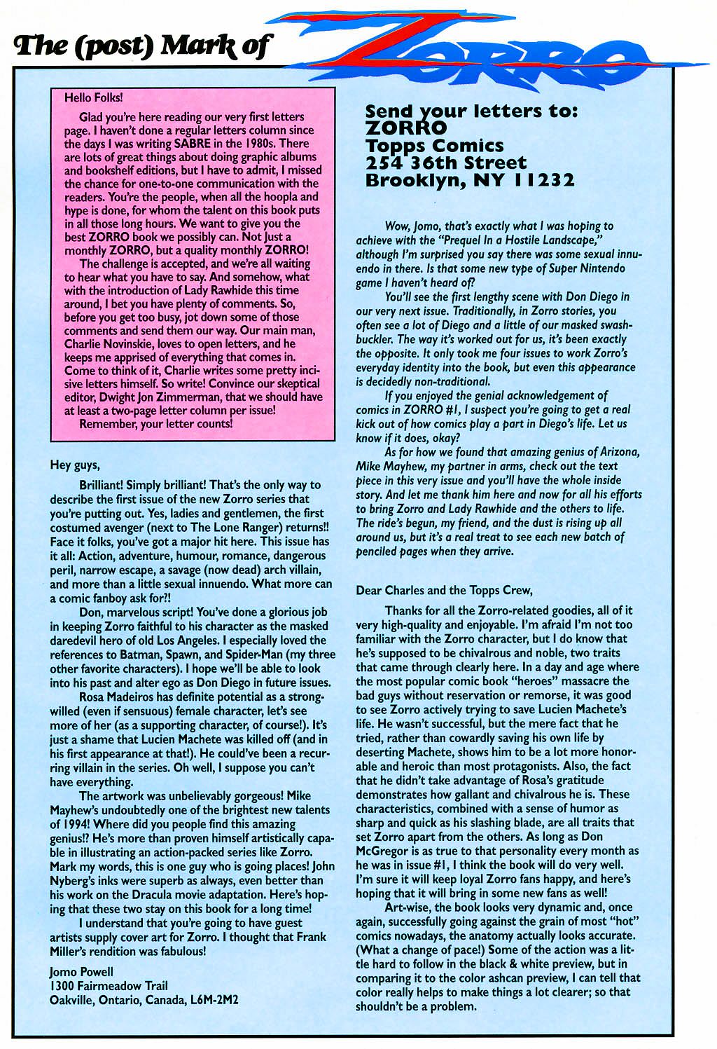 Read online Zorro (1993) comic -  Issue #3 - 33