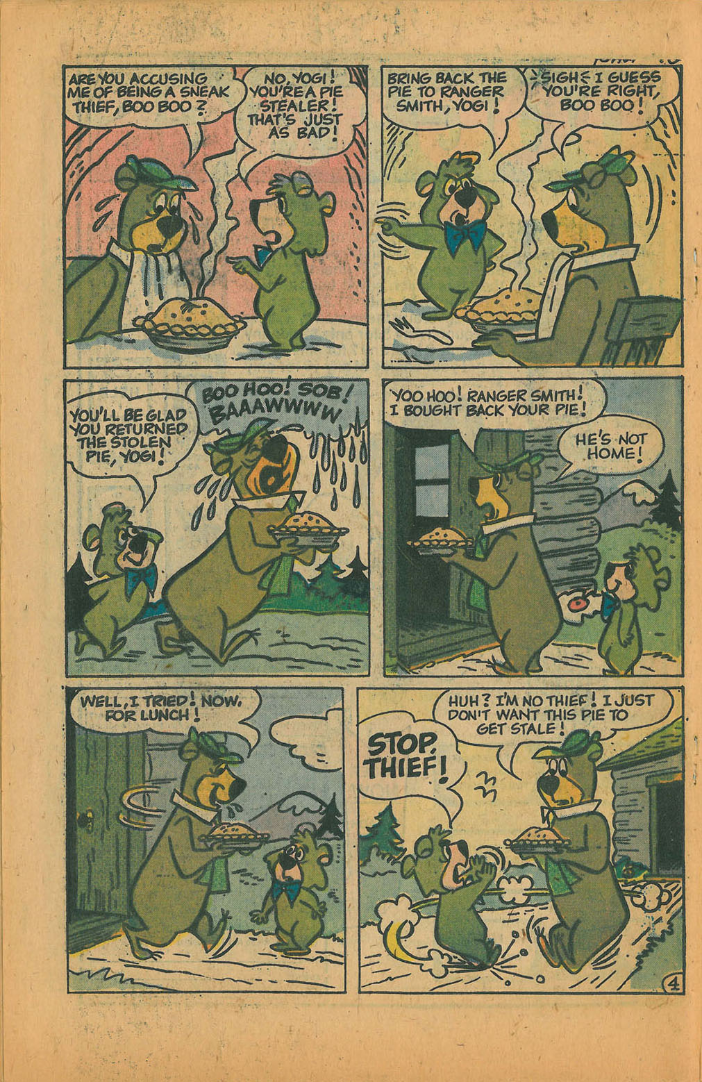Read online Yogi Bear (1970) comic -  Issue #32 - 18