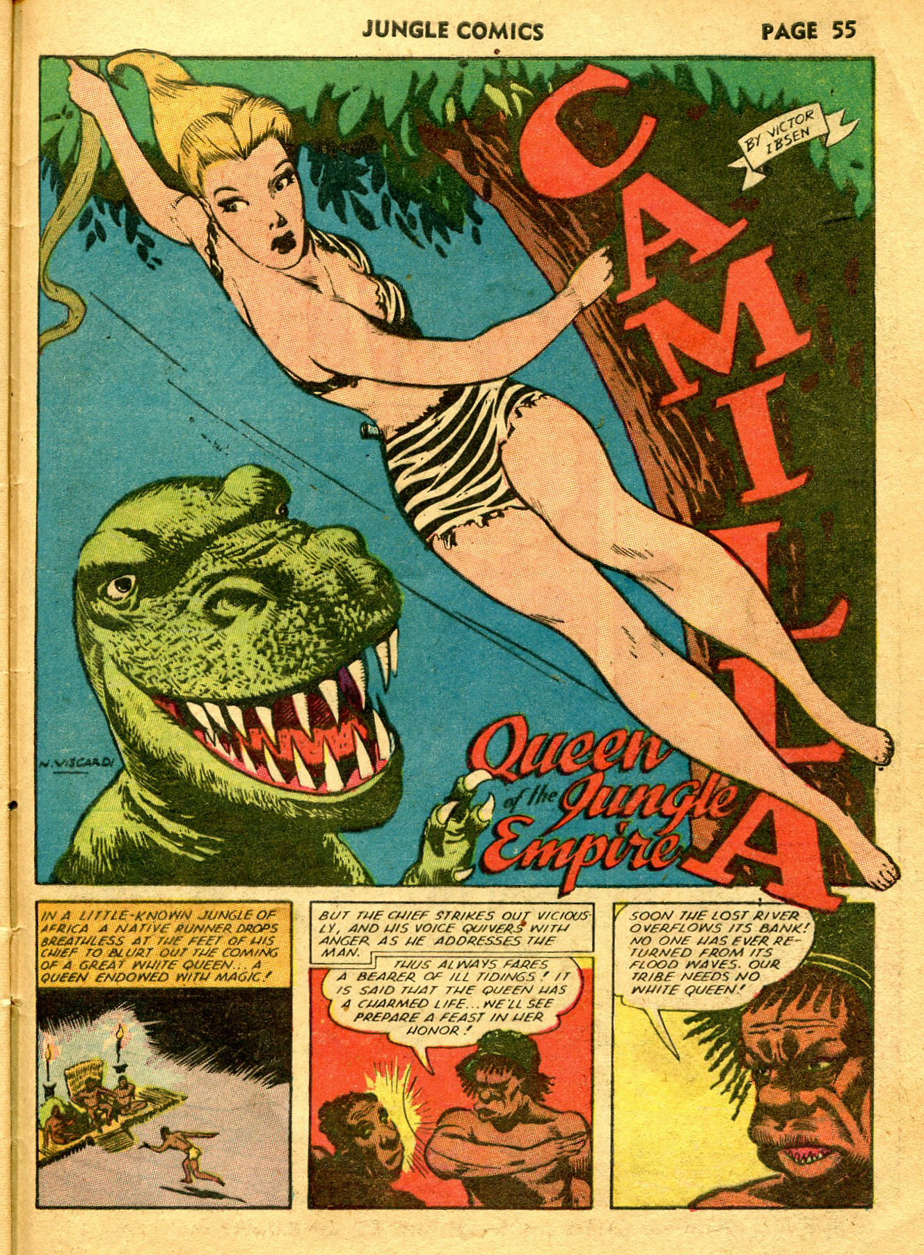 Read online Jungle Comics comic -  Issue #33 - 57