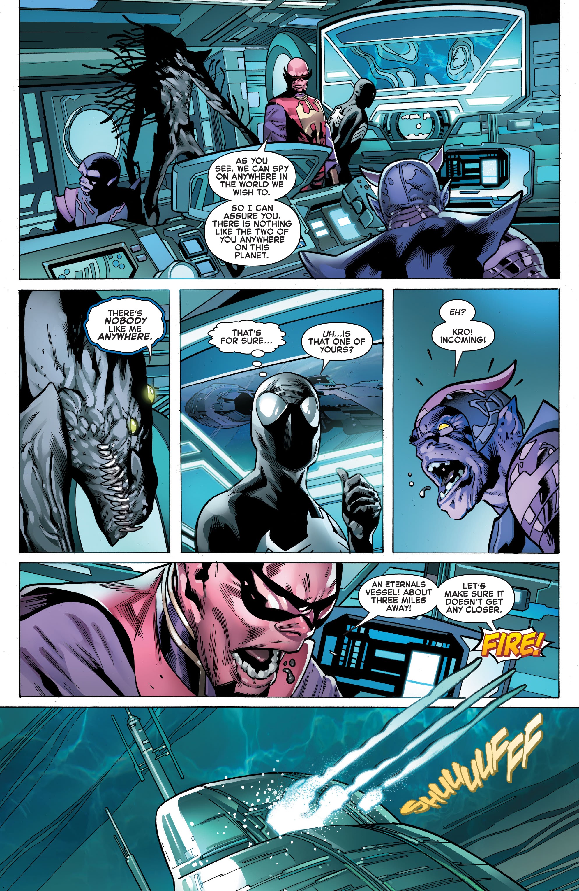 Read online Symbiote Spider-Man: Crossroads comic -  Issue #4 - 9