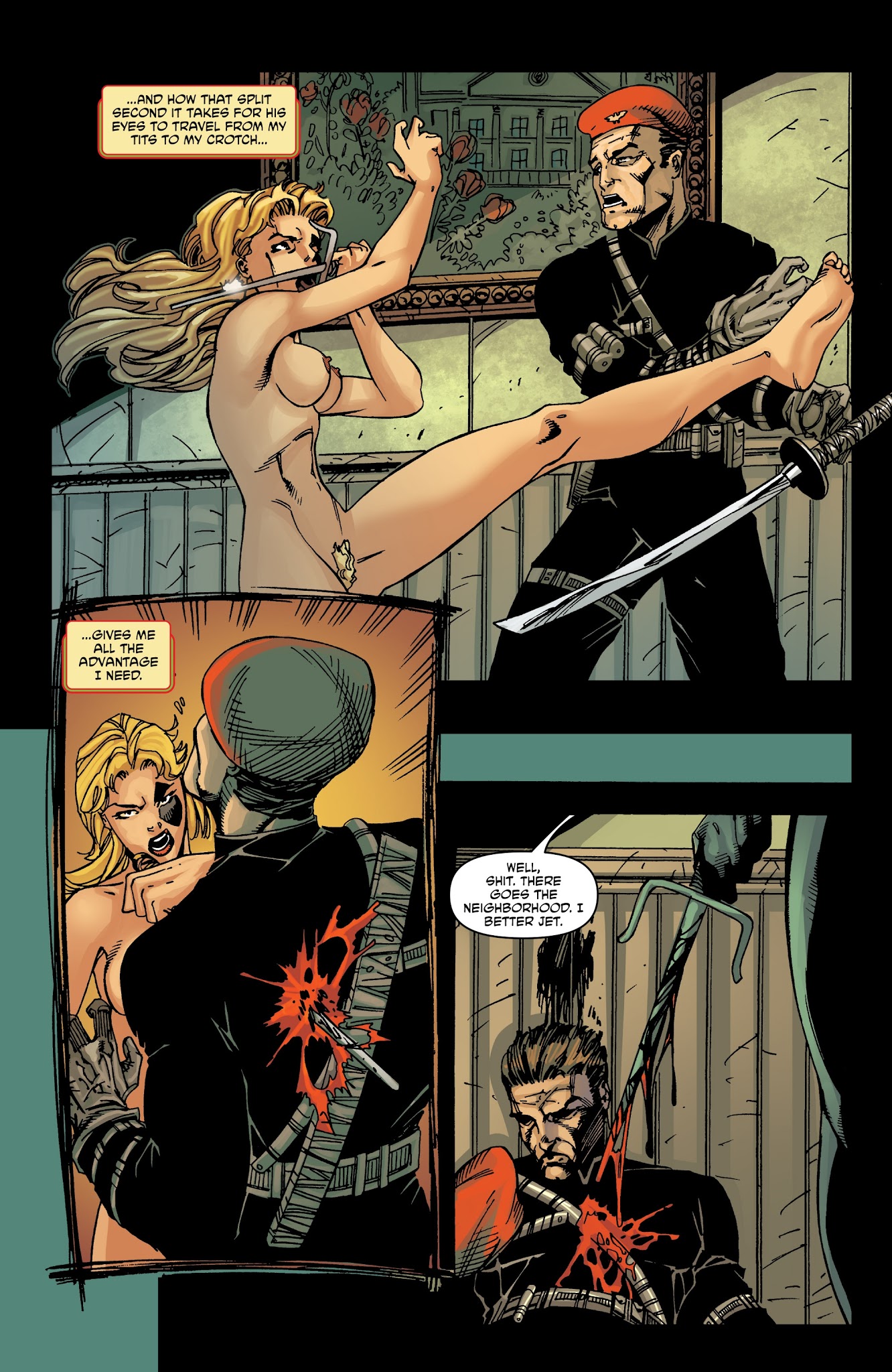 Read online UnHoly comic -  Issue #5 - 20