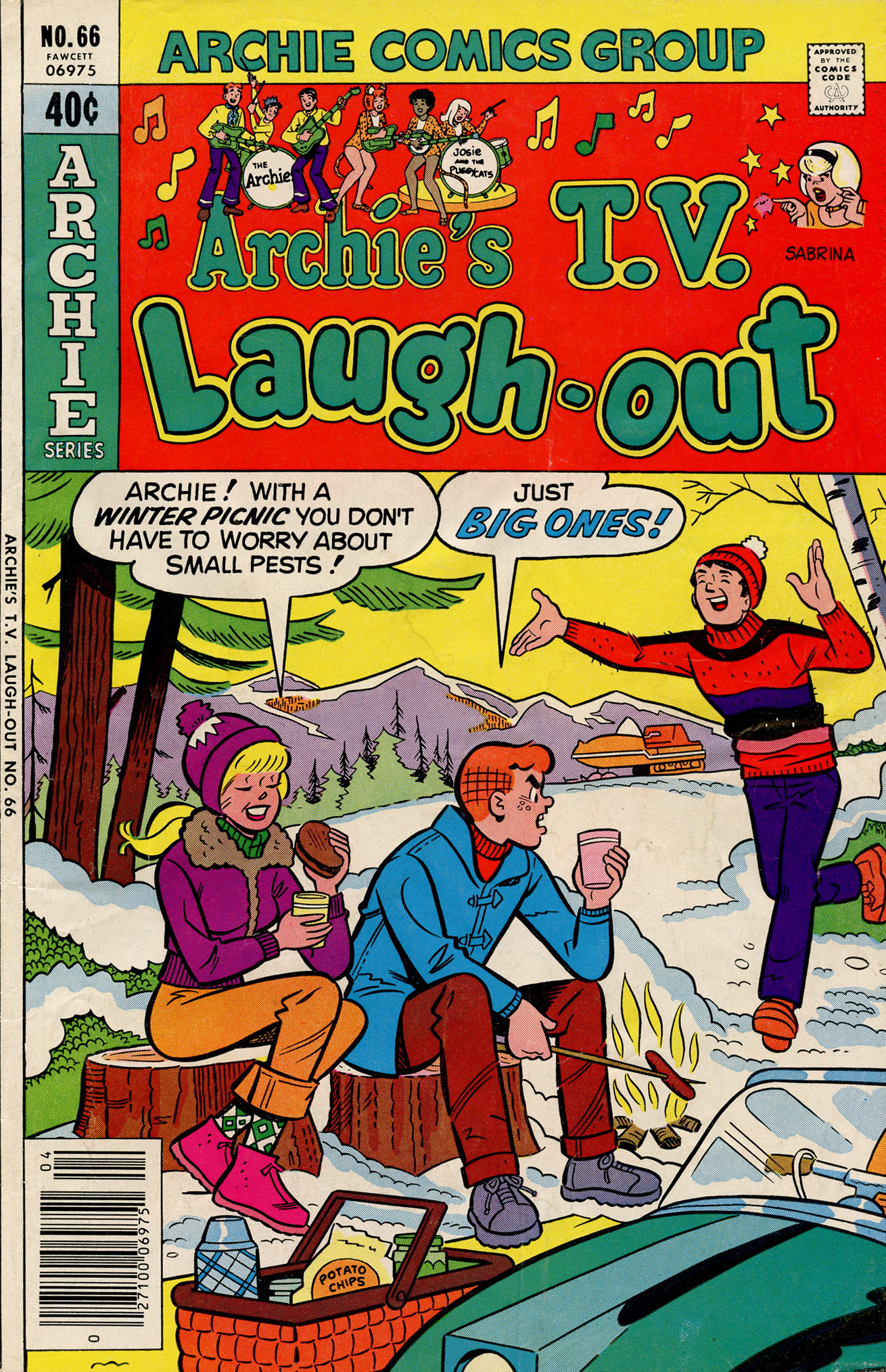 Read online Archie's TV Laugh-Out comic -  Issue #66 - 1
