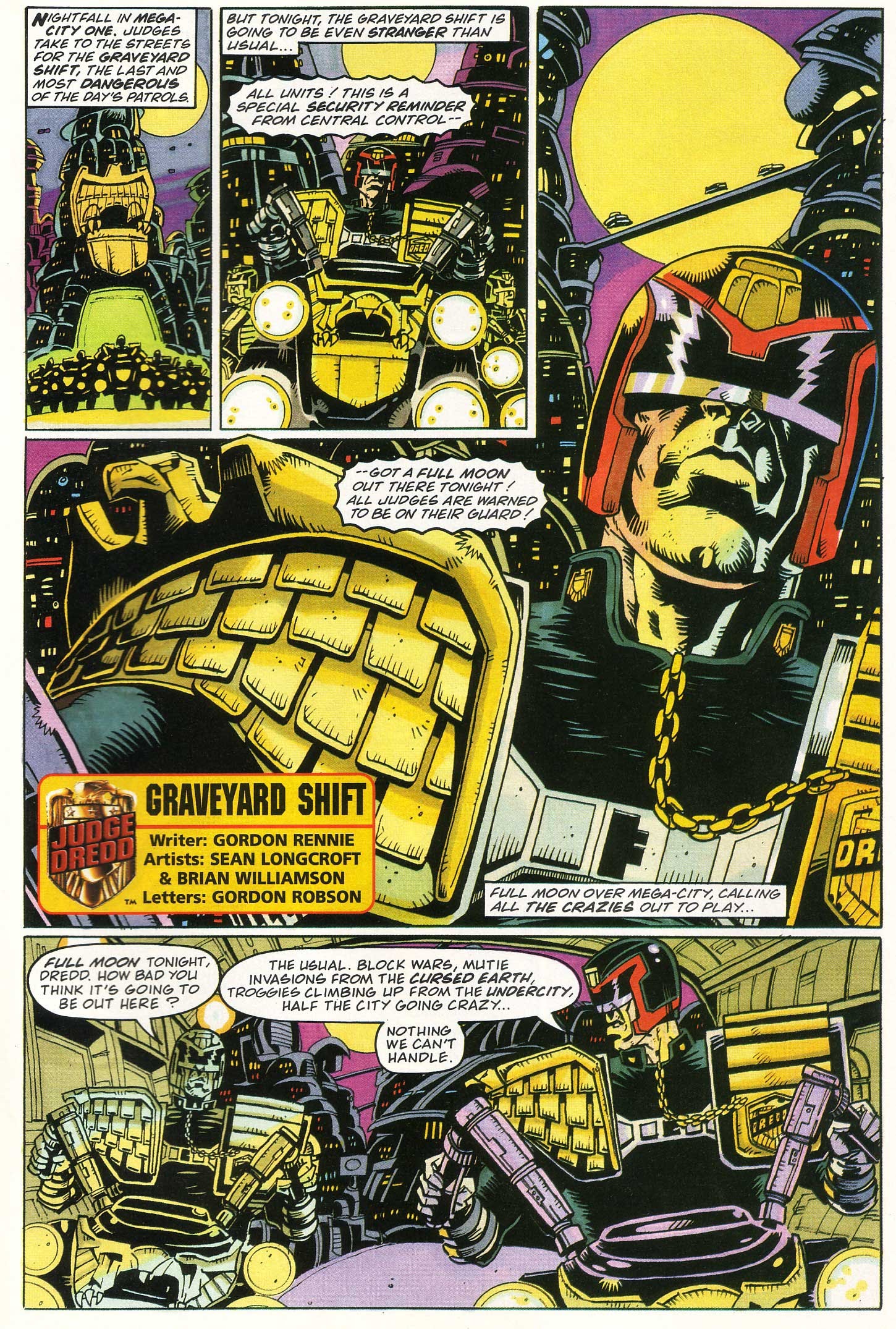 Read online Judge Dredd Lawman of the Future comic -  Issue #5 - 28