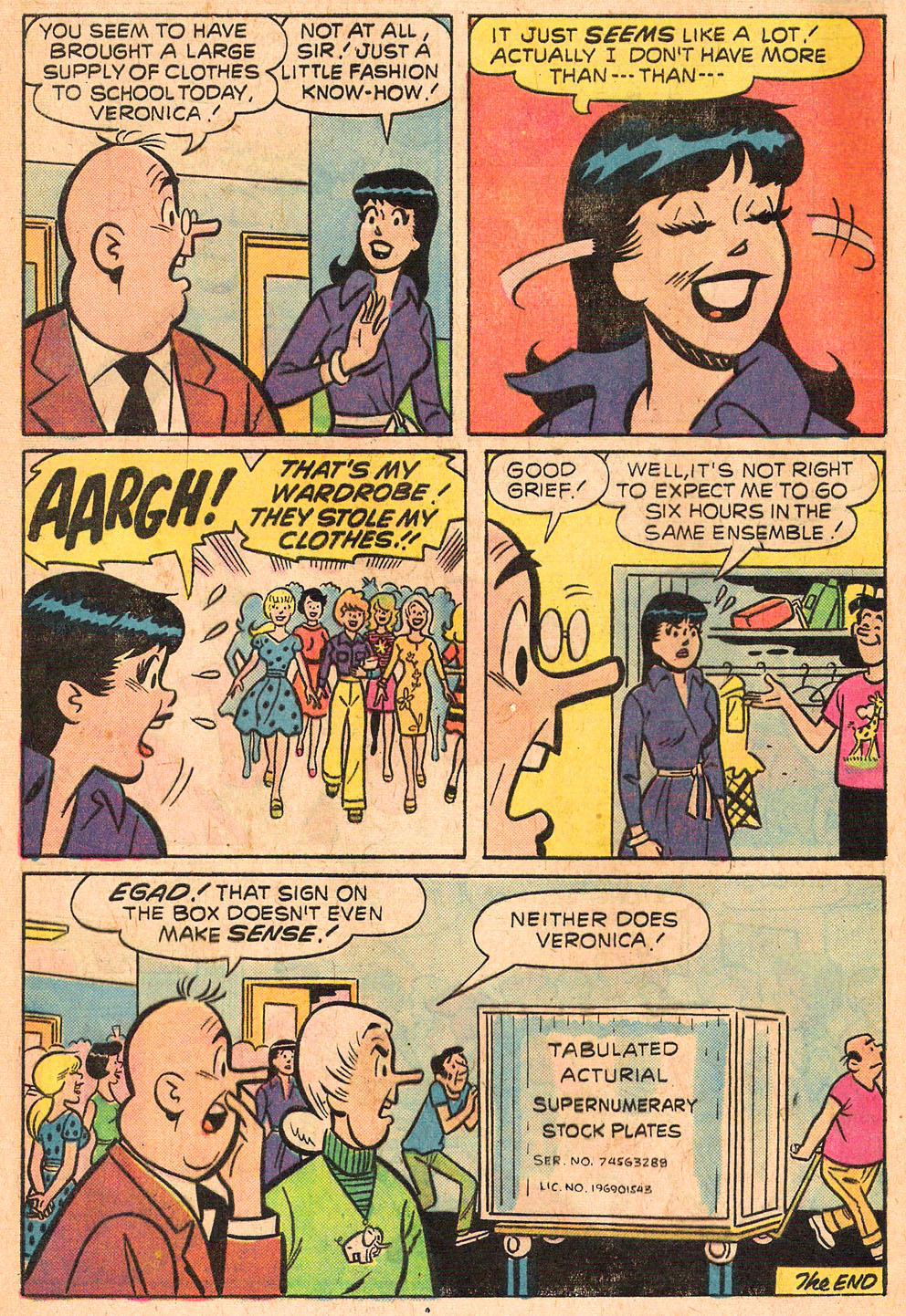 Read online Archie's Girls Betty and Veronica comic -  Issue #241 - 8