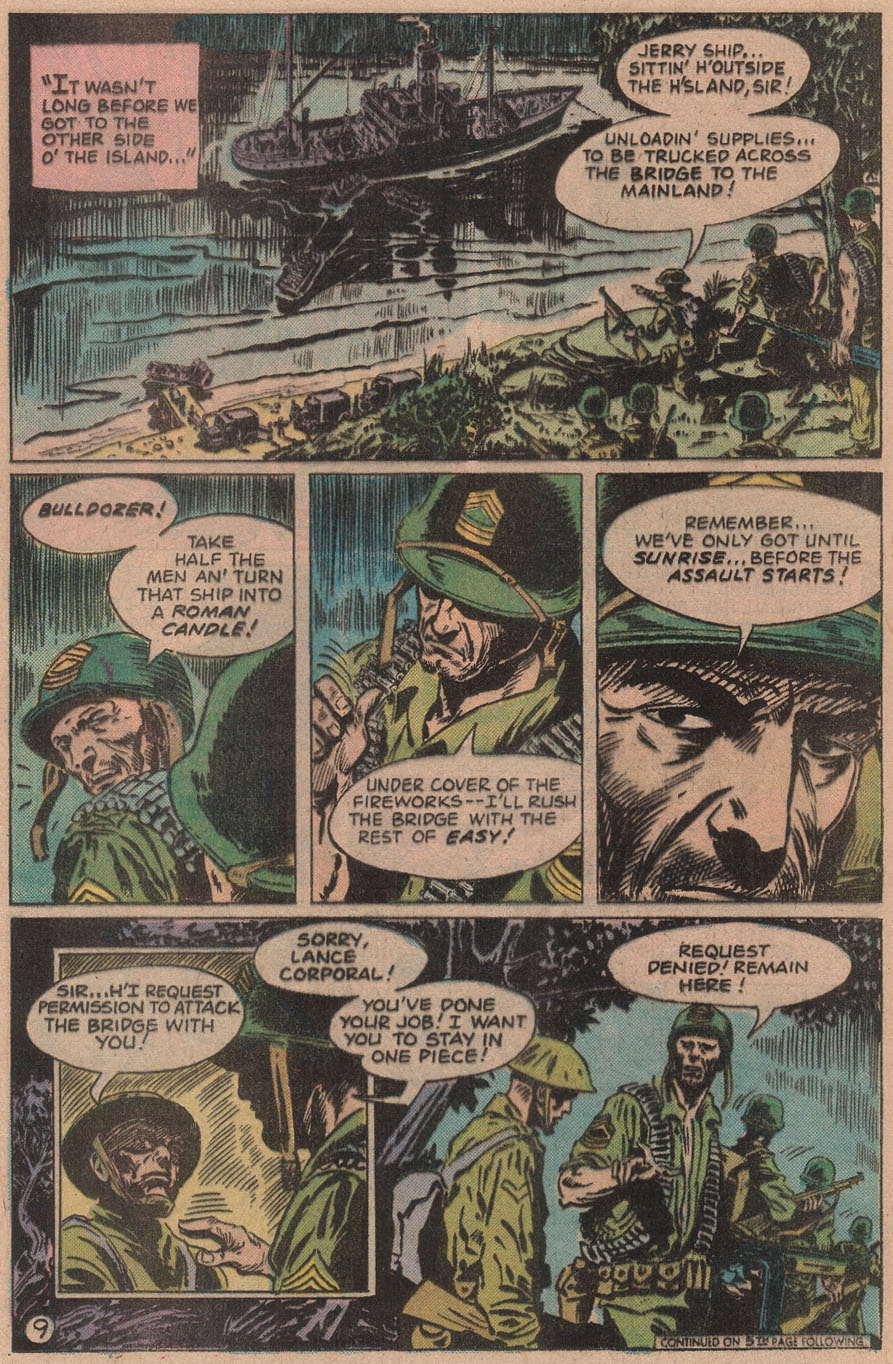 Read online Our Army at War (1952) comic -  Issue #288 - 15